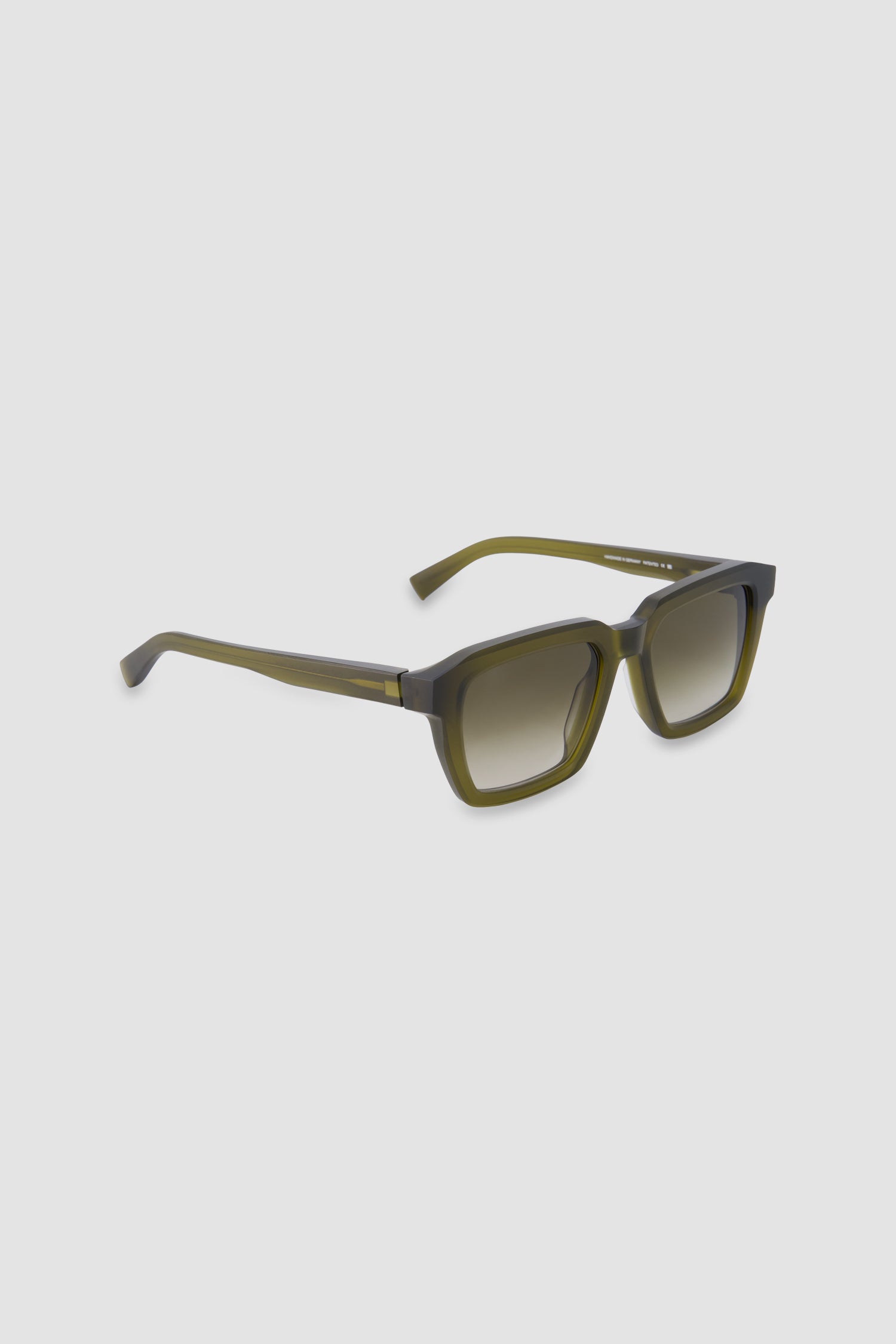 Mykita Brown Soma Chilled Ra Peridot Rawbrown Gradient Sunglasses