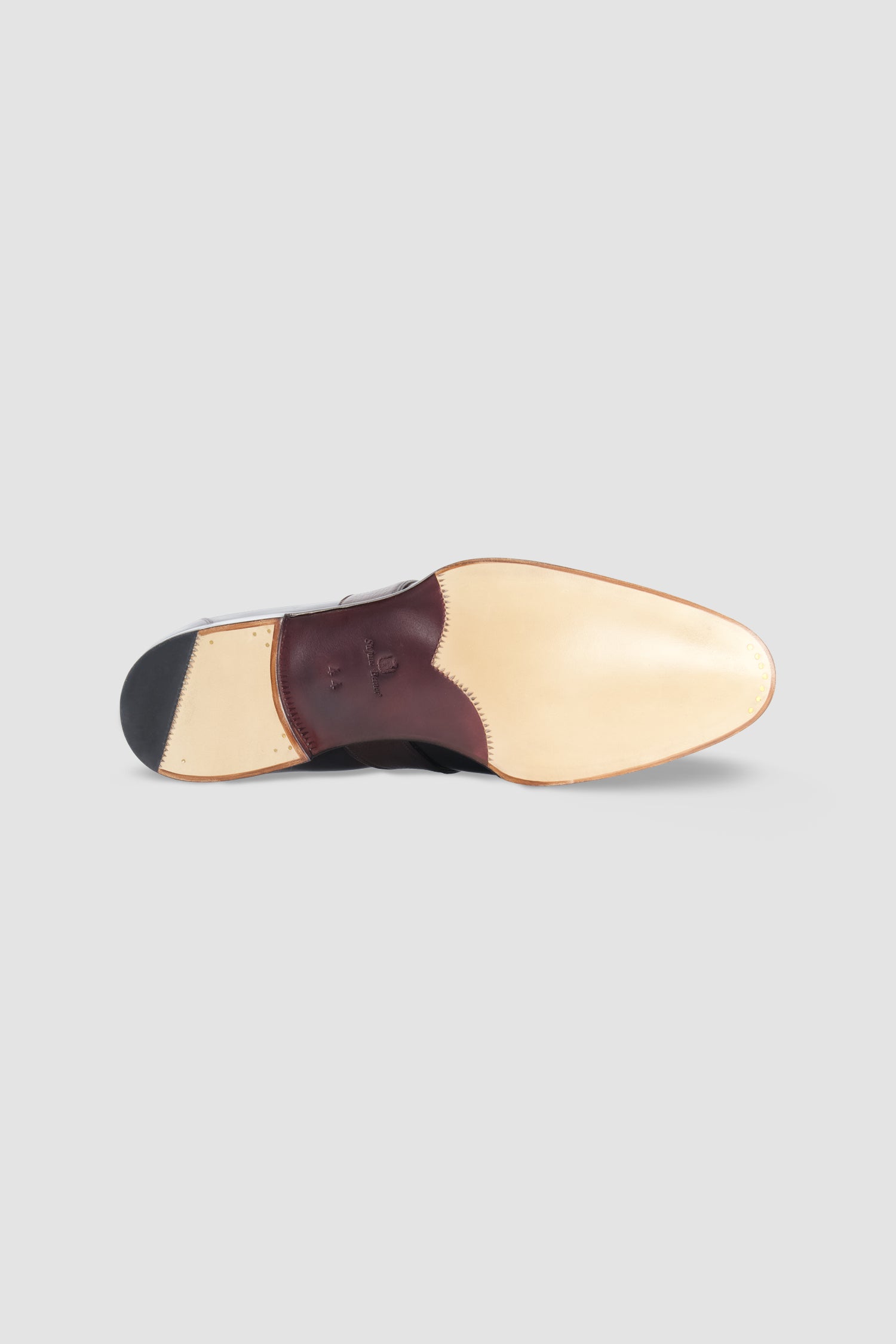 Stefano Bemer Dark Brown Two Tone Penny Loafer
