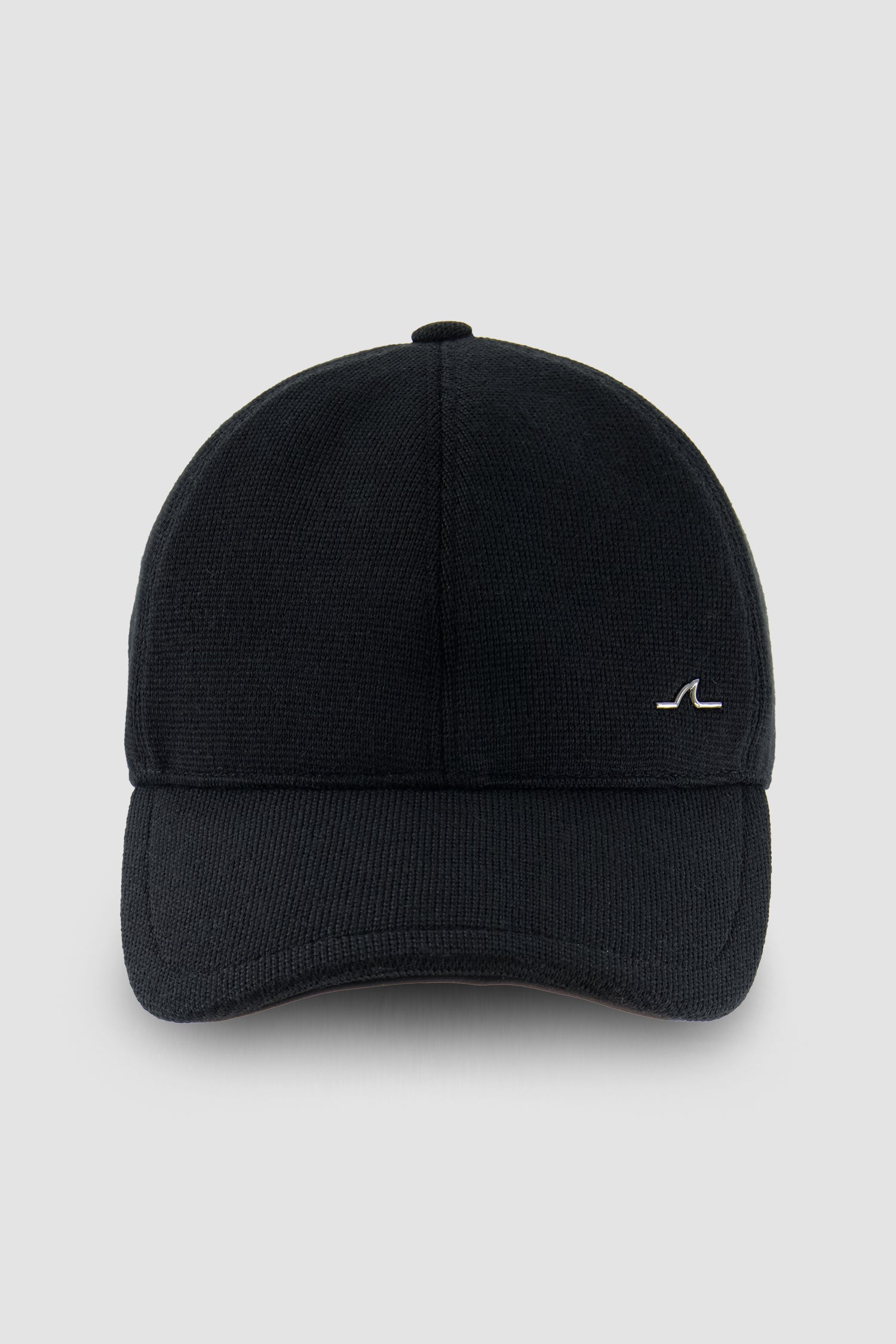 Paul & Shark Black Textured Baseball Cap