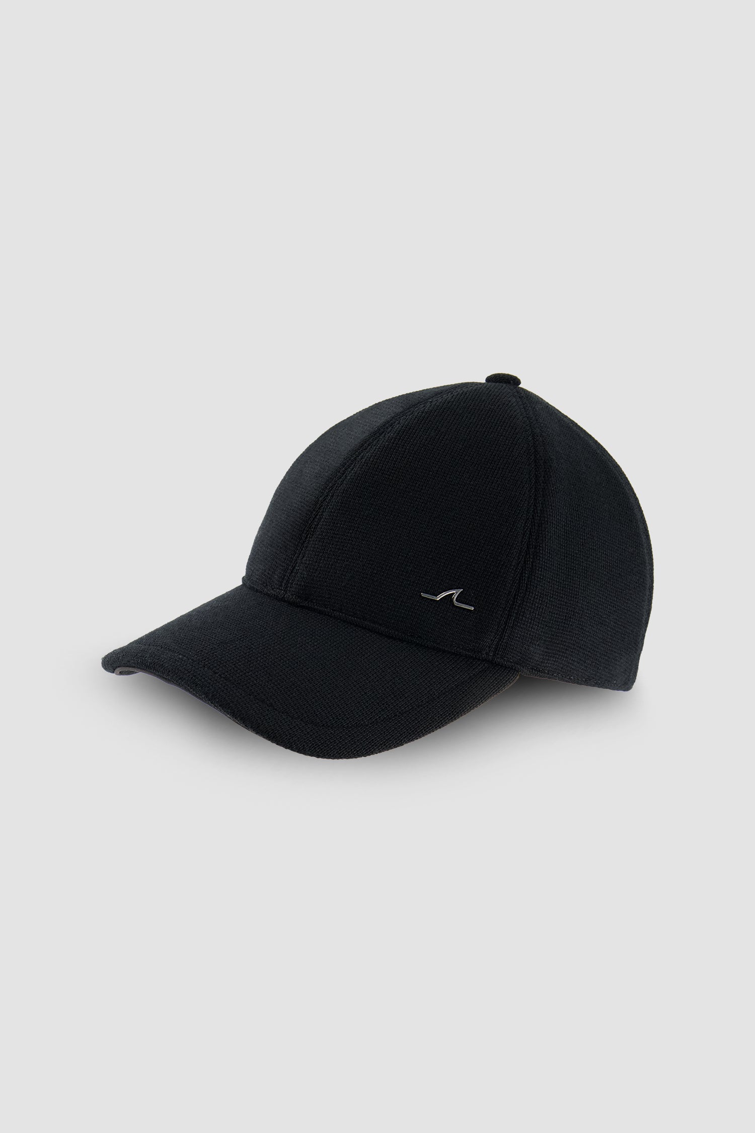 Paul & Shark Black Textured Baseball Cap