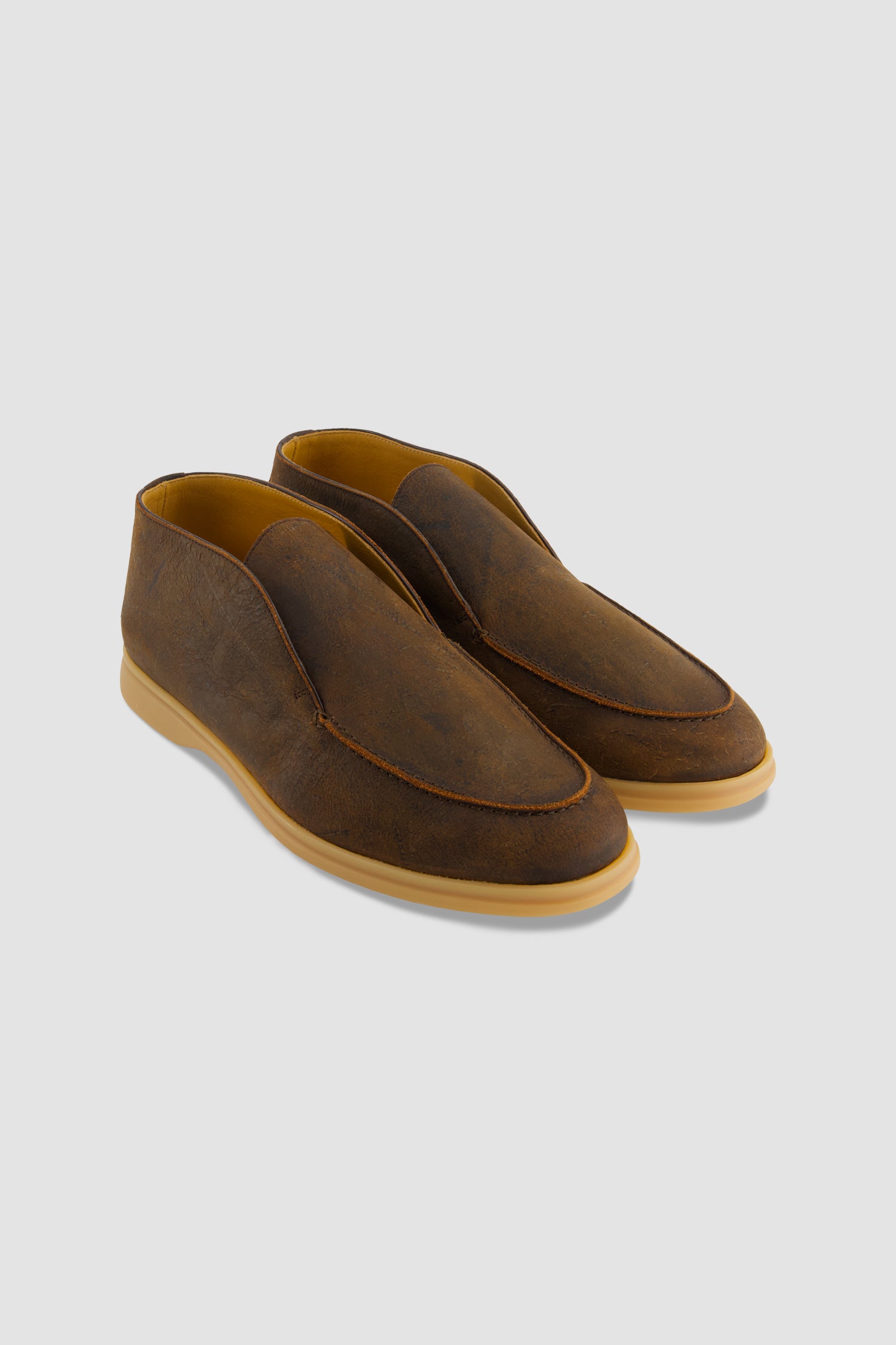 Stefano Bemer Brown Venetian Boots