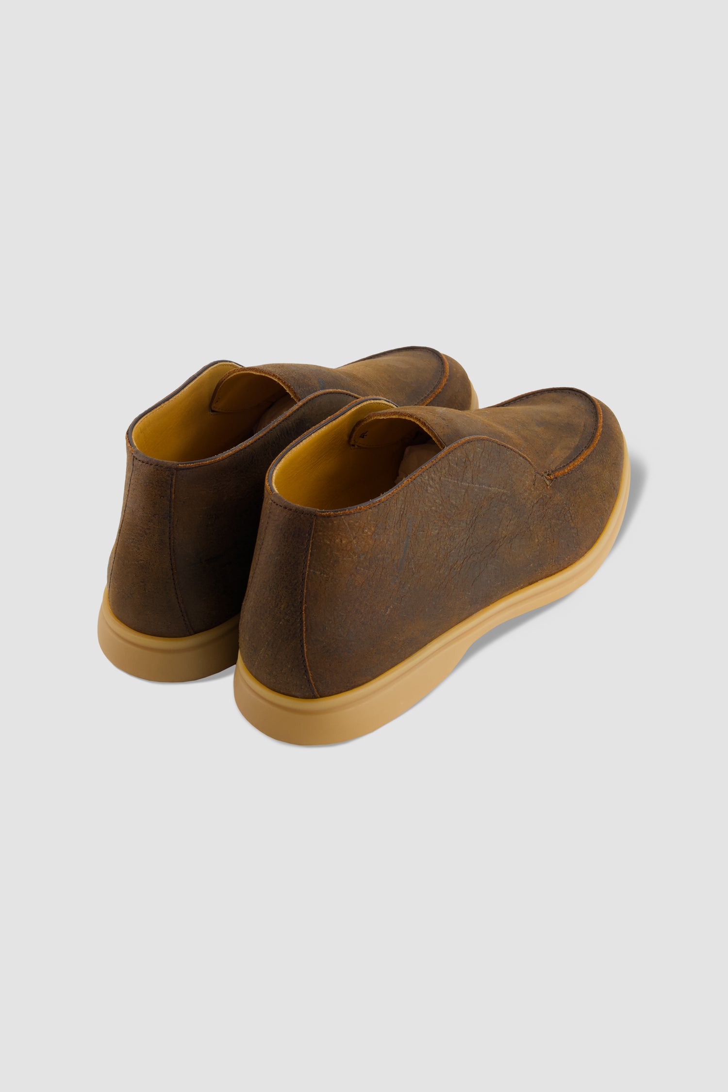 Stefano Bemer Brown Venetian Boots