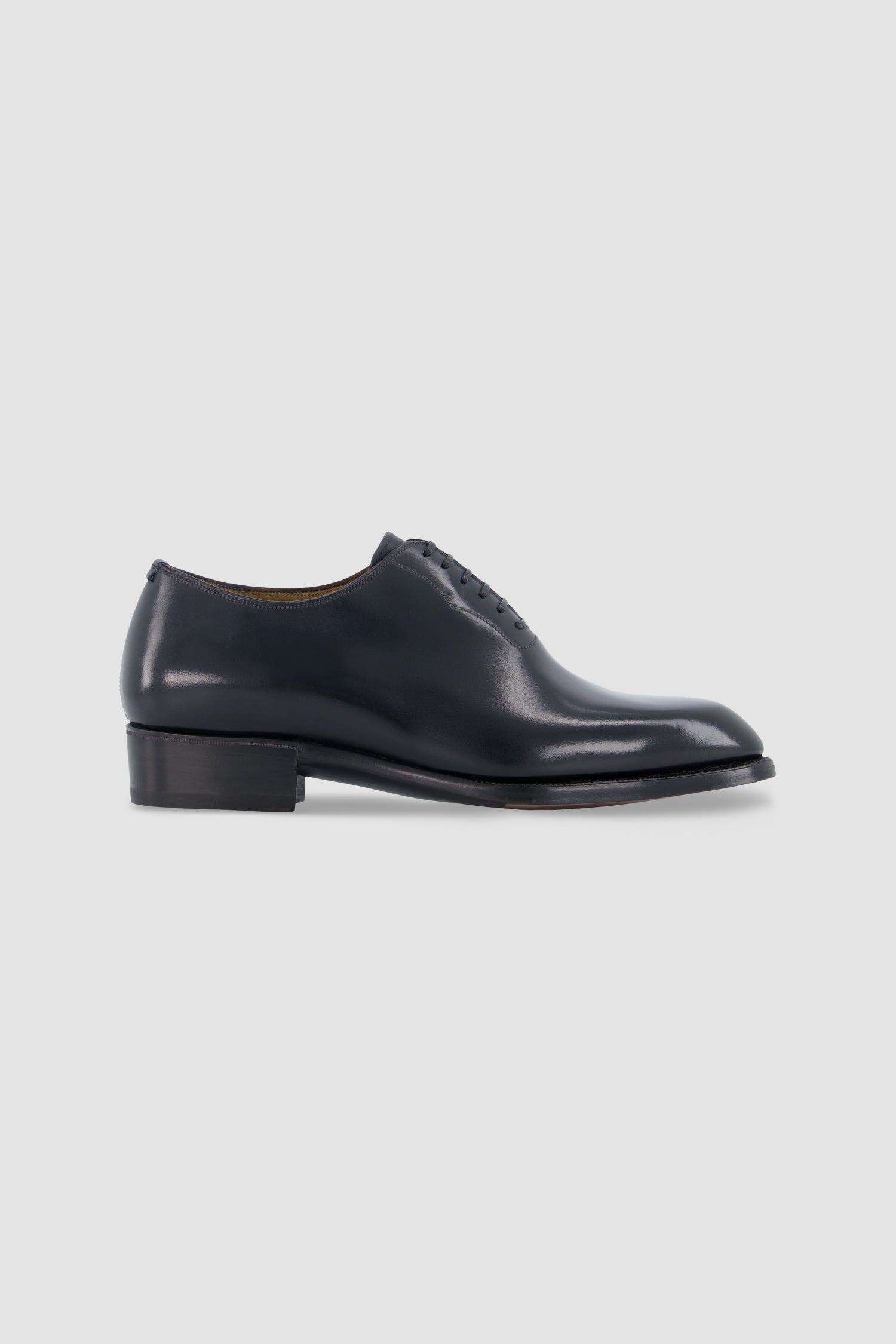 Antonio Meccariello Black Calf Leather Wholecut Oxford