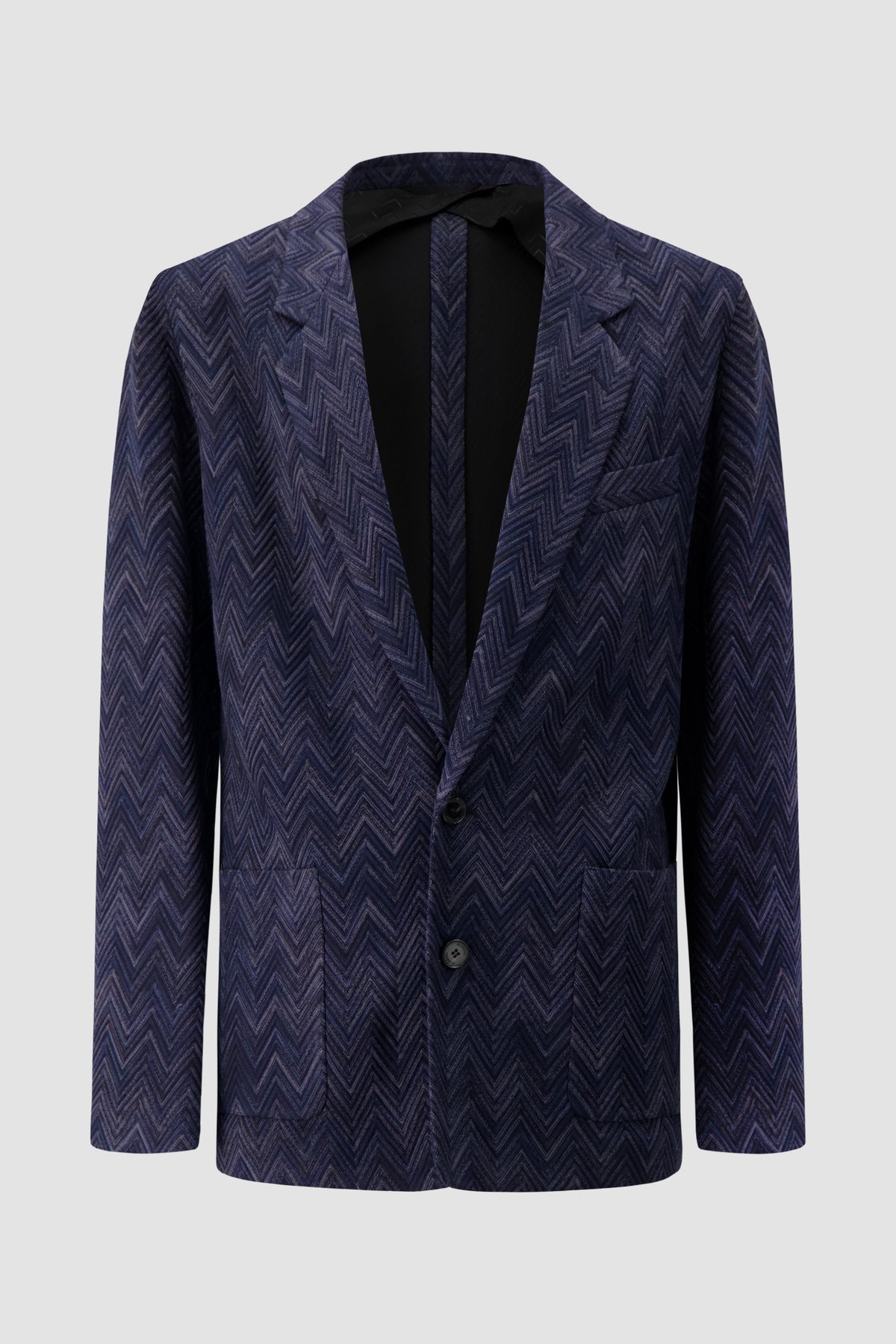 Missoni Navy Chevron Blazer