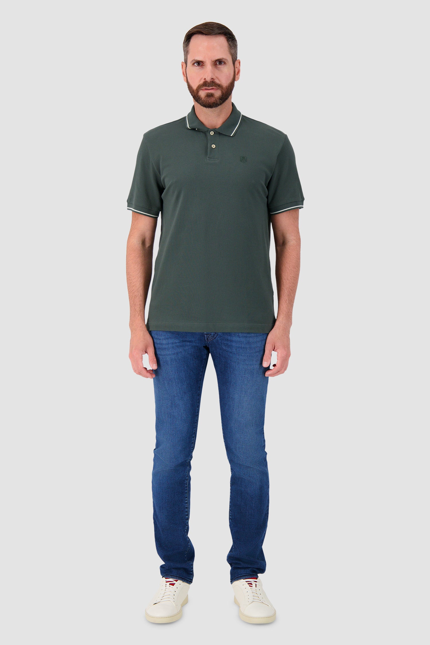 Corneliani Green Polo