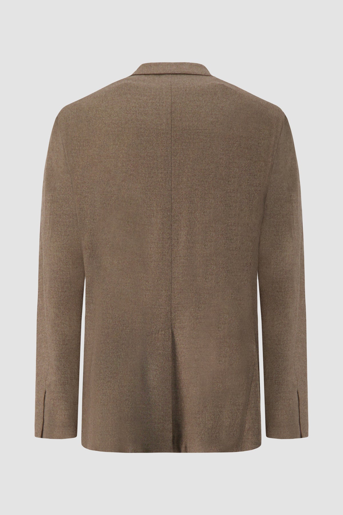 Corneliani Brown Wool/Leather Blazer