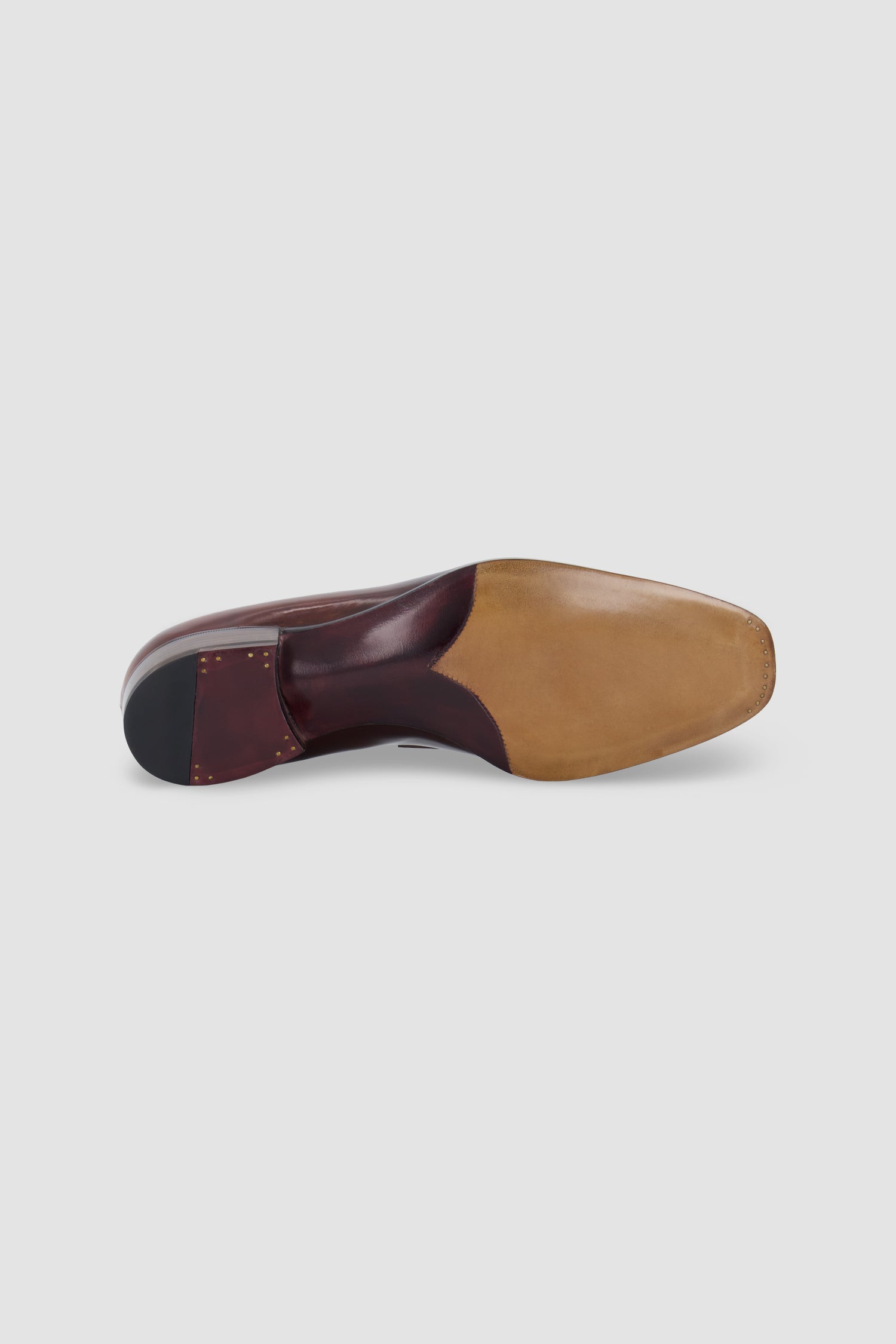 Antonio Meccariello Brown Calf Leather Penny Loafer