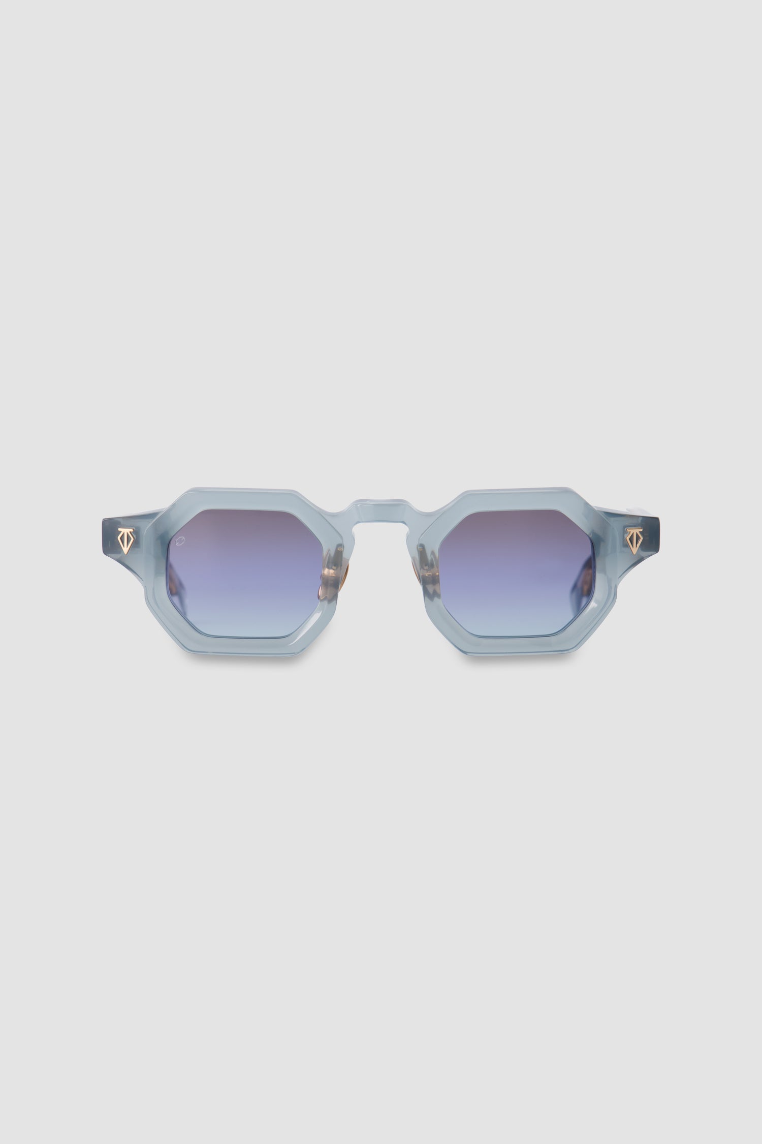 T Henri Turquoise Birdcage Sunglasses