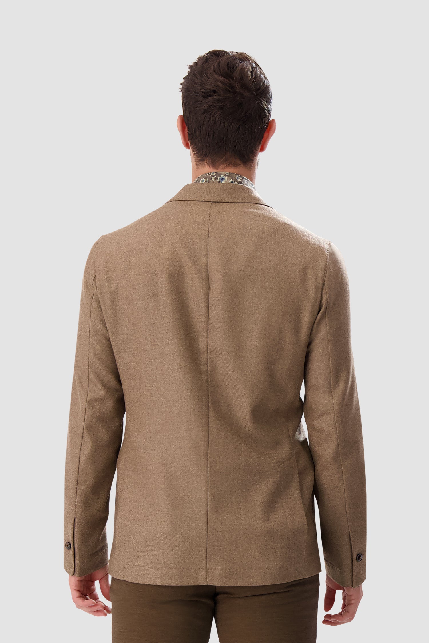 Barba Napoli Sand Brown Easy J Mono Blazer