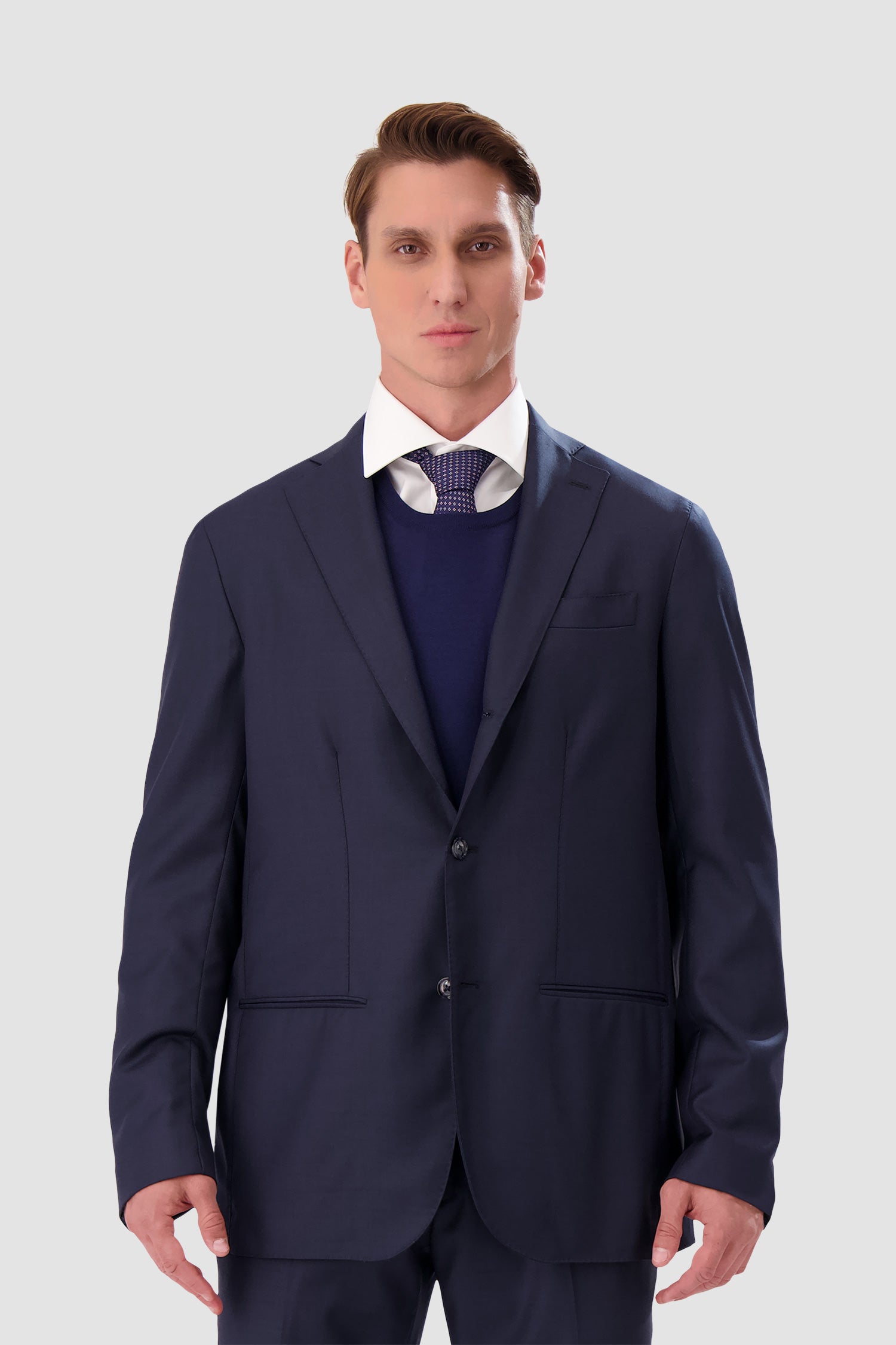 Barba Napoli Navy Long NP Suit