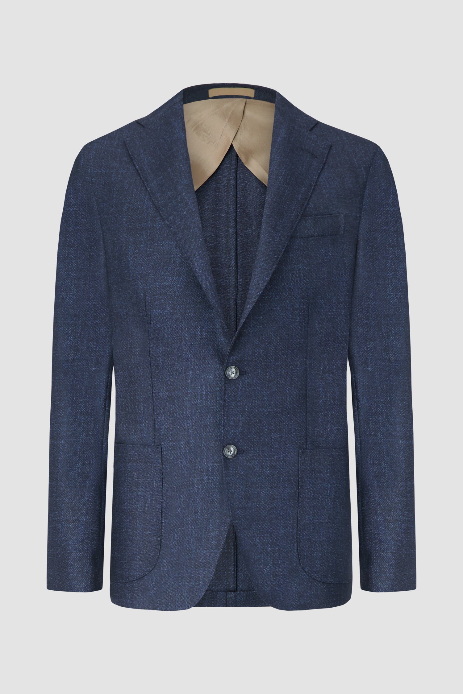 Barba Napoli Navy Long 2B Blazer