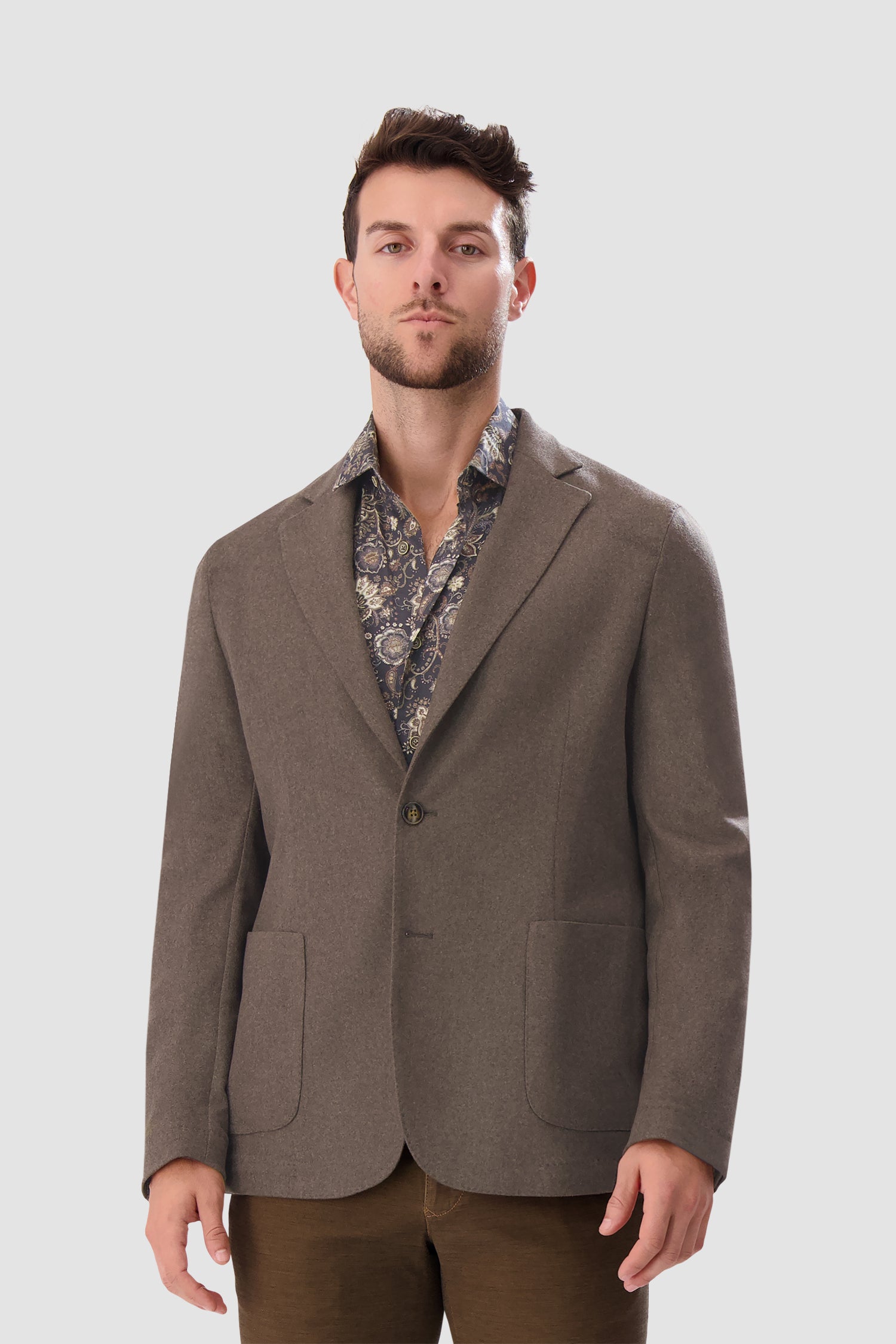 Barba Napoli Brown Easy J Blazer