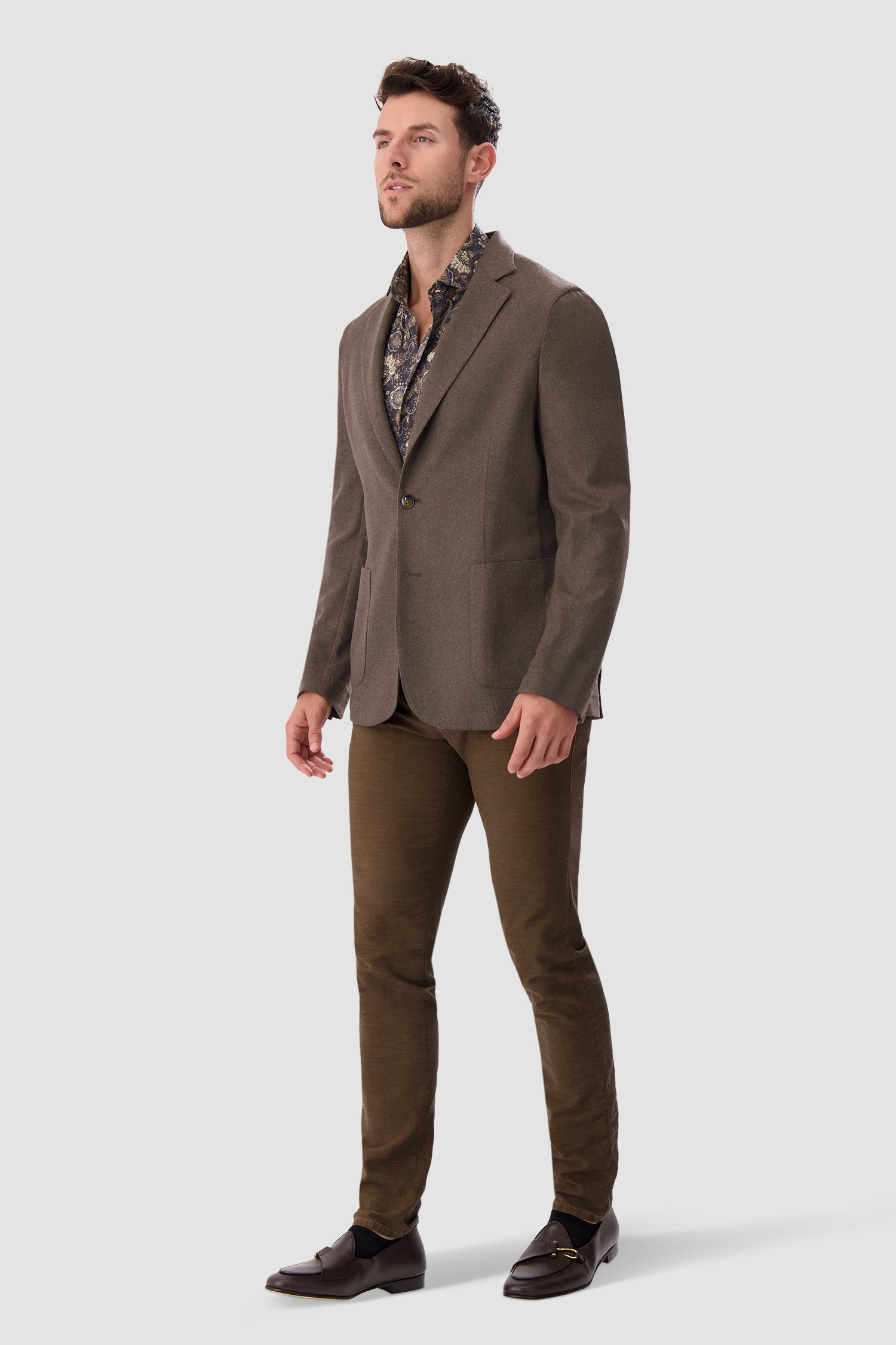 Barba Napoli Brown Easy J Blazer