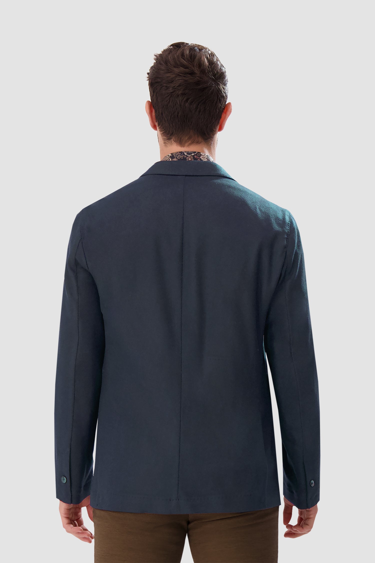 Barba Napoli Navy Easy J Mono Blazer