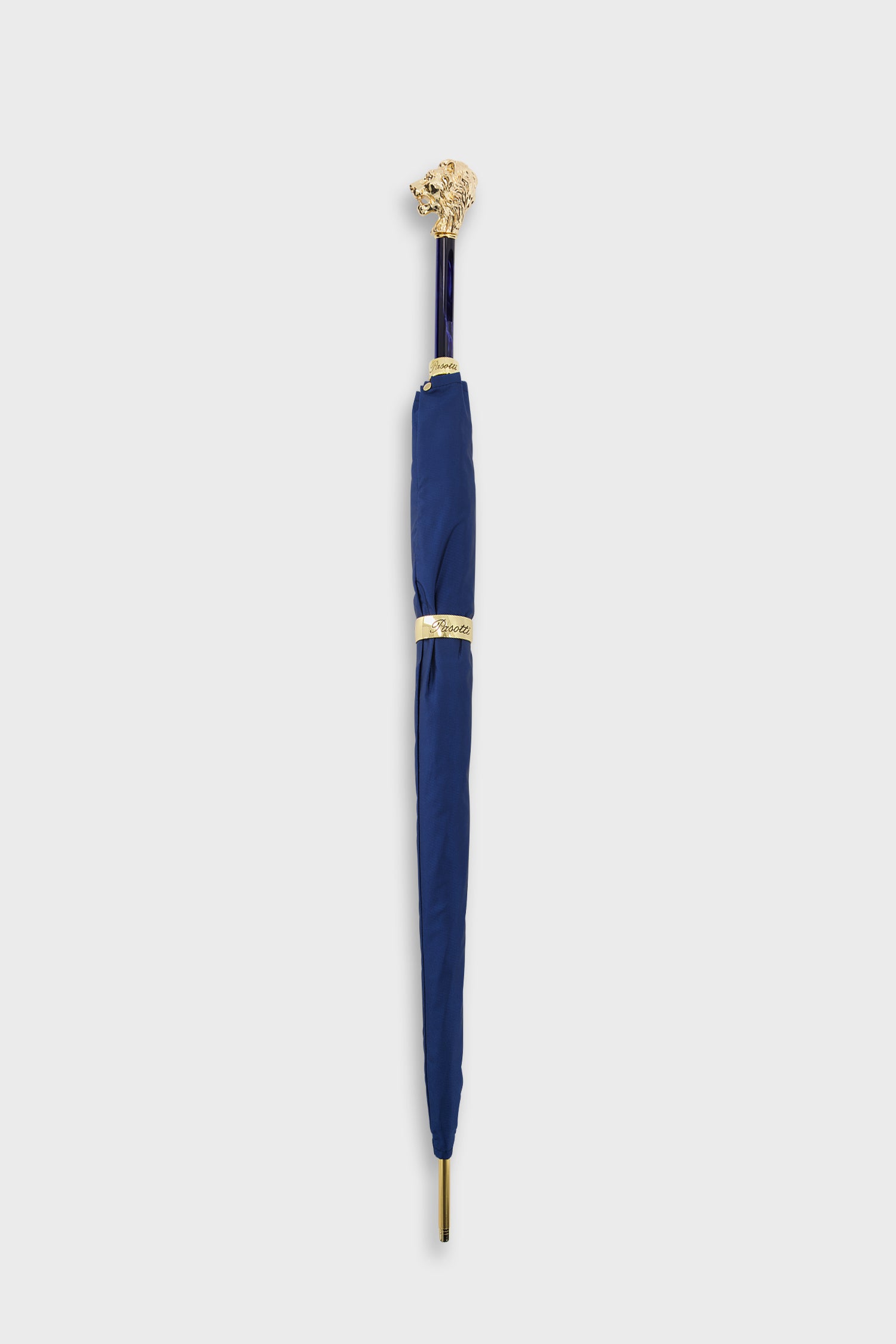 Pasotti Blue/Gold Lion Umbrella