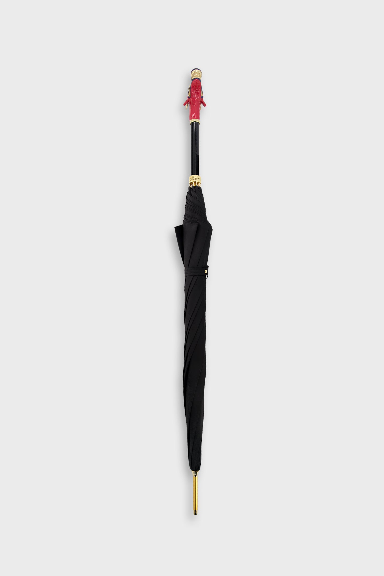 Pasotti Black/Red Dragon Umbrella