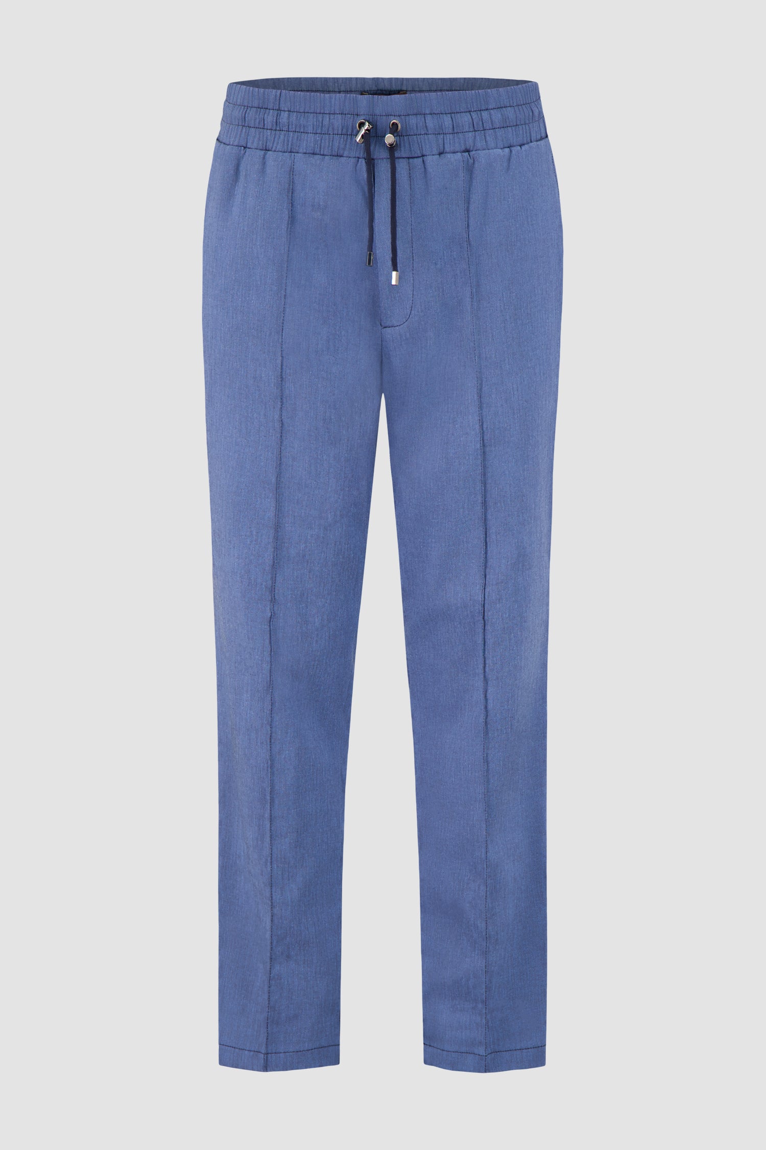 Hettabretz Blue Linen/Cotton Trousers