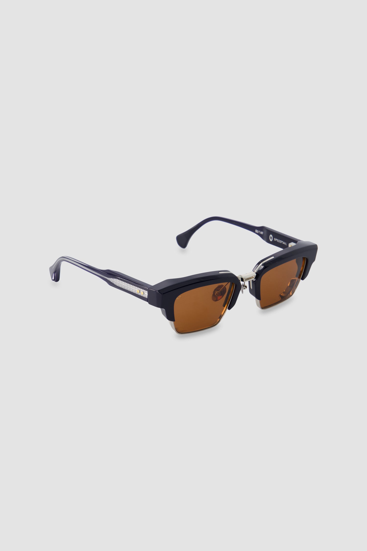 T Henri Navy Speedtail Sunglasses
