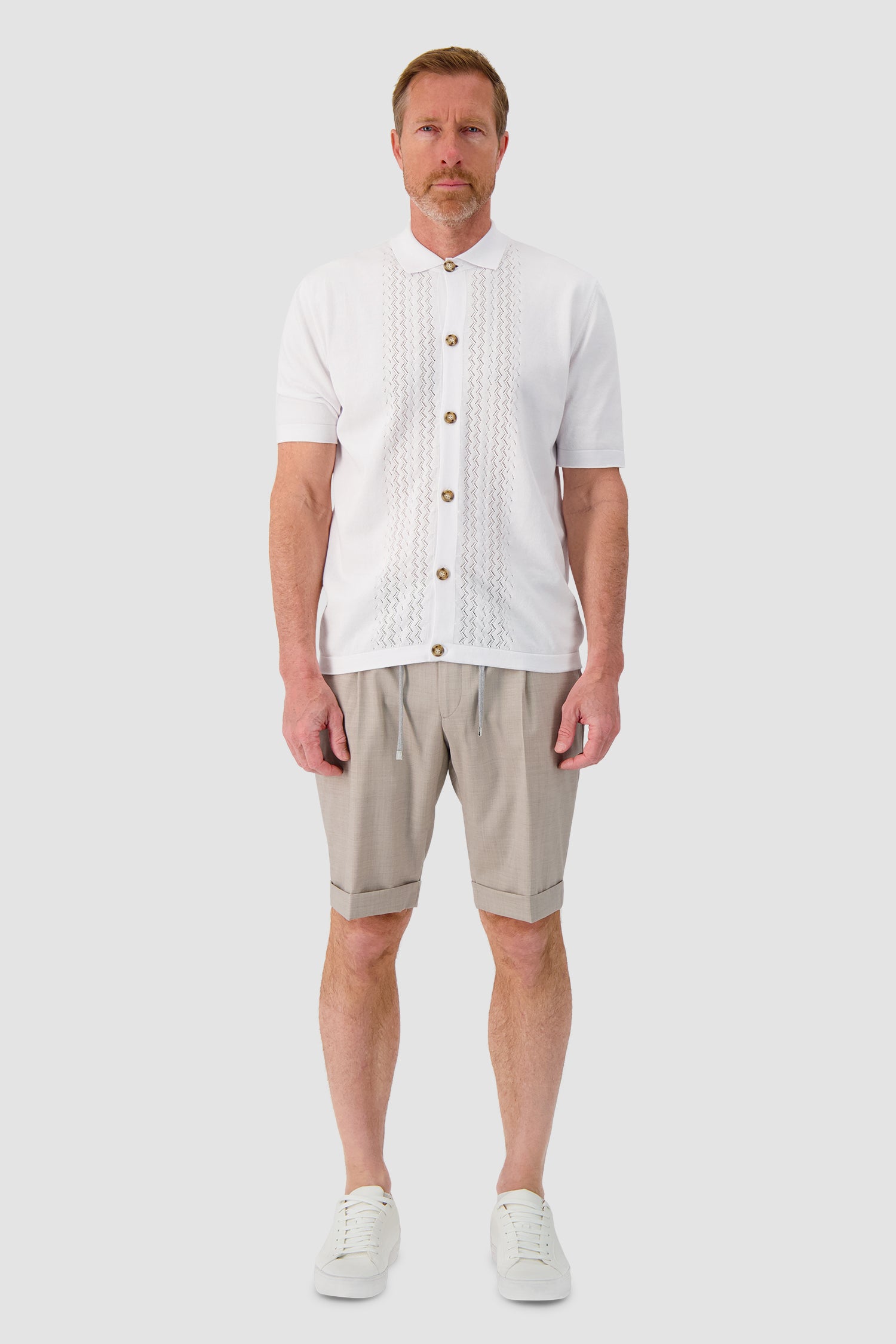 Barba Napoli Beige Bermuda Short
