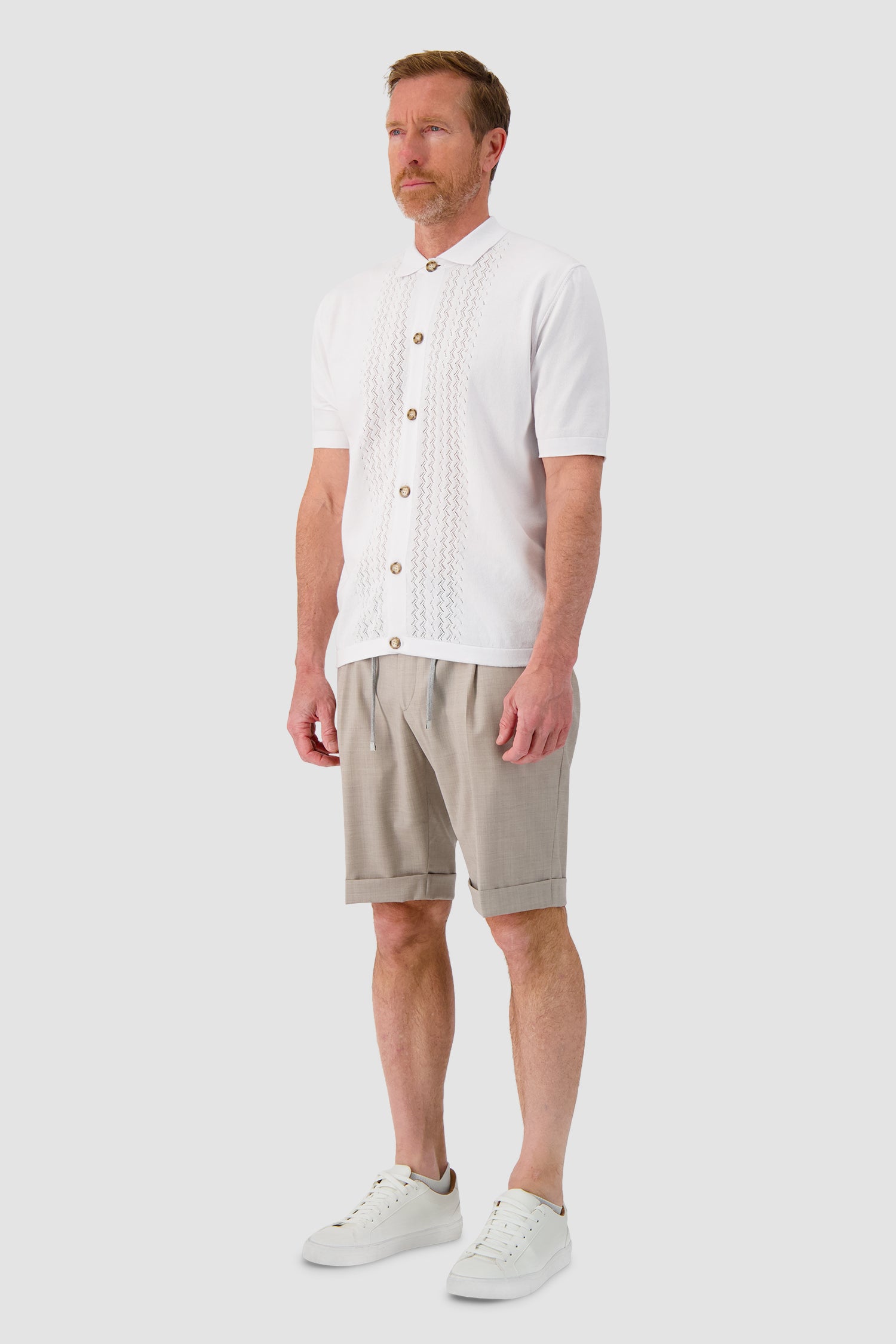 Barba Napoli Beige Bermuda Short