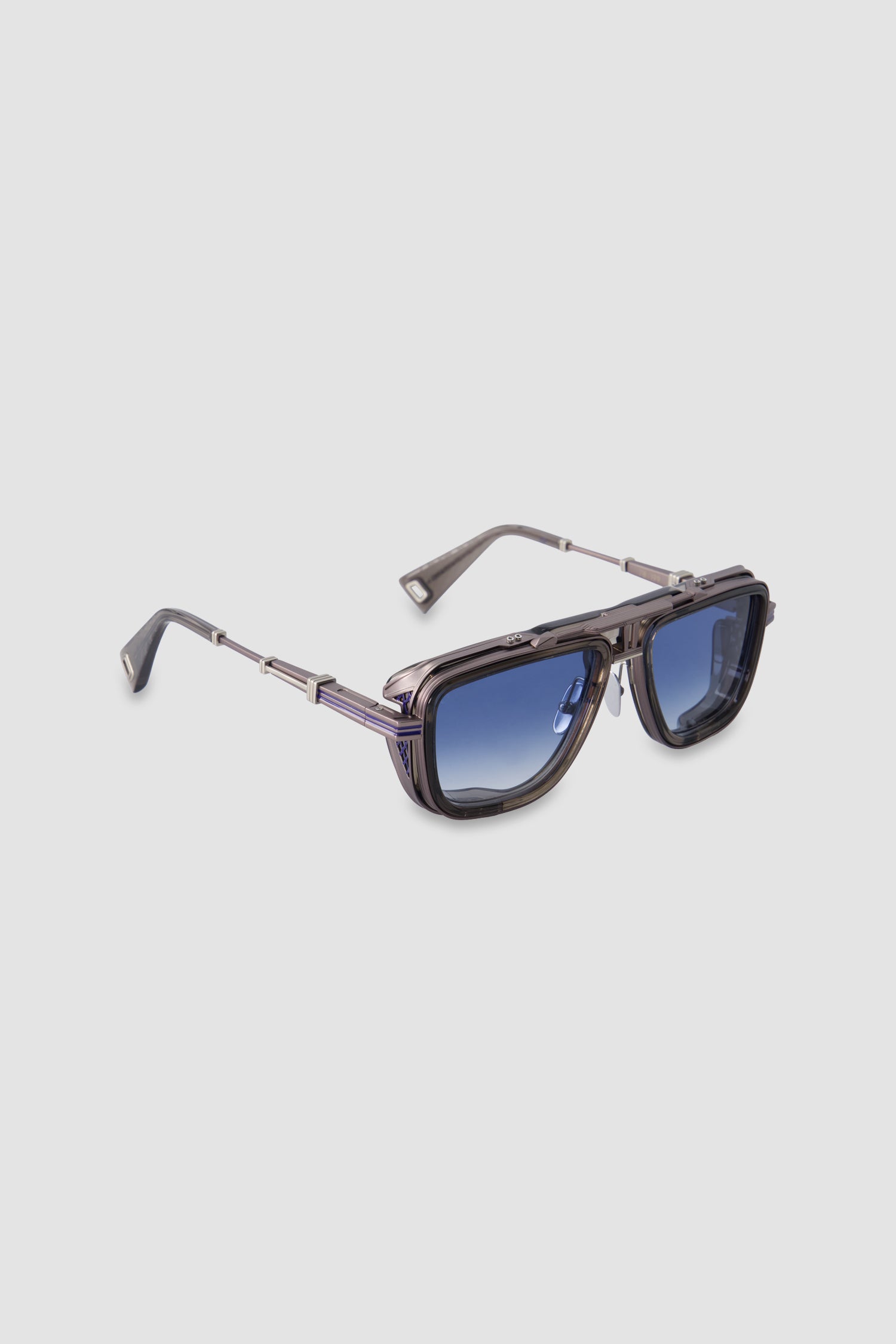 T Henri Gunmetal/Blue GTO Sunglasses