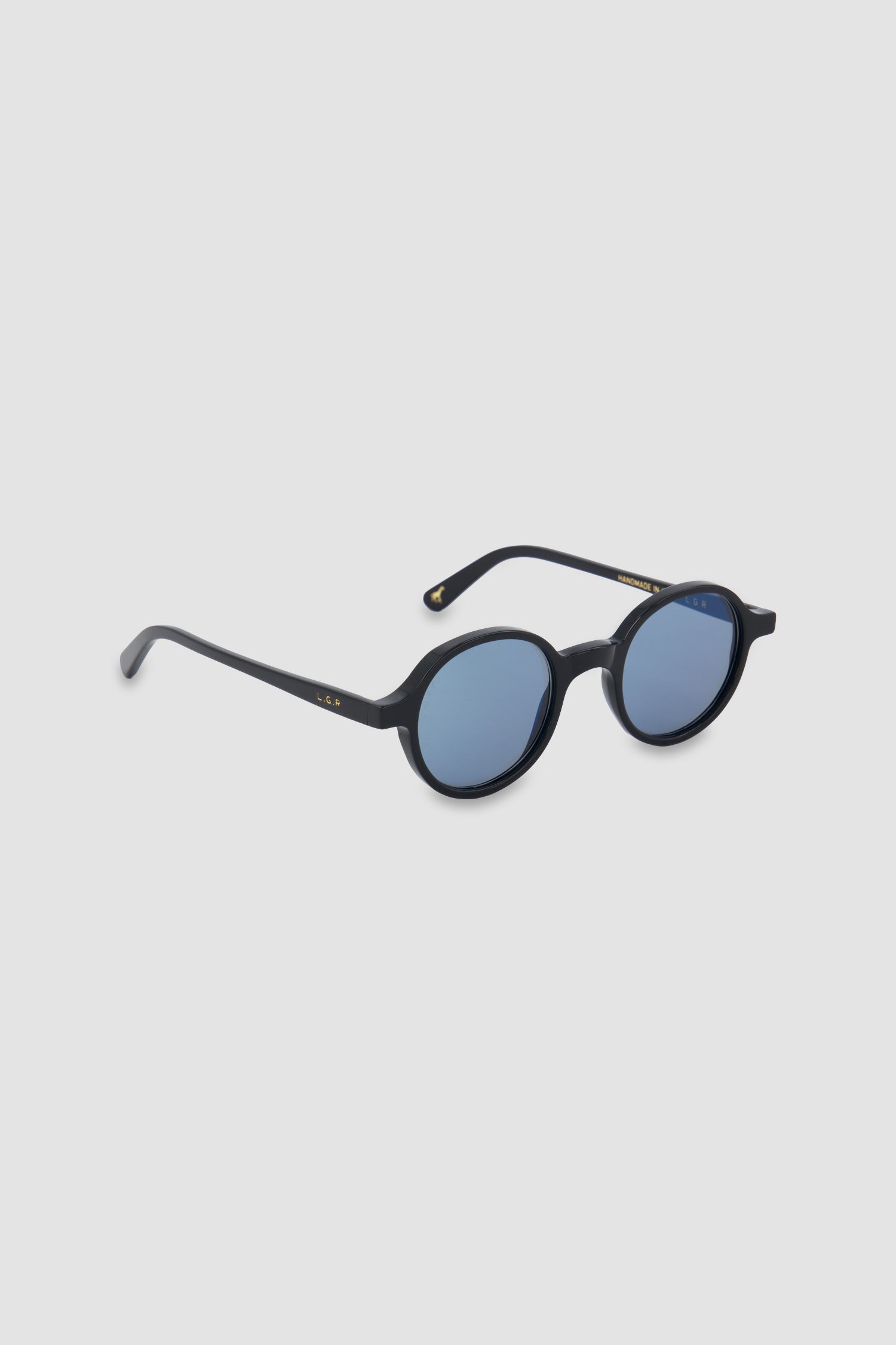 L.G.R Black/Blue Photochromic 46' Reunion Sunglasses