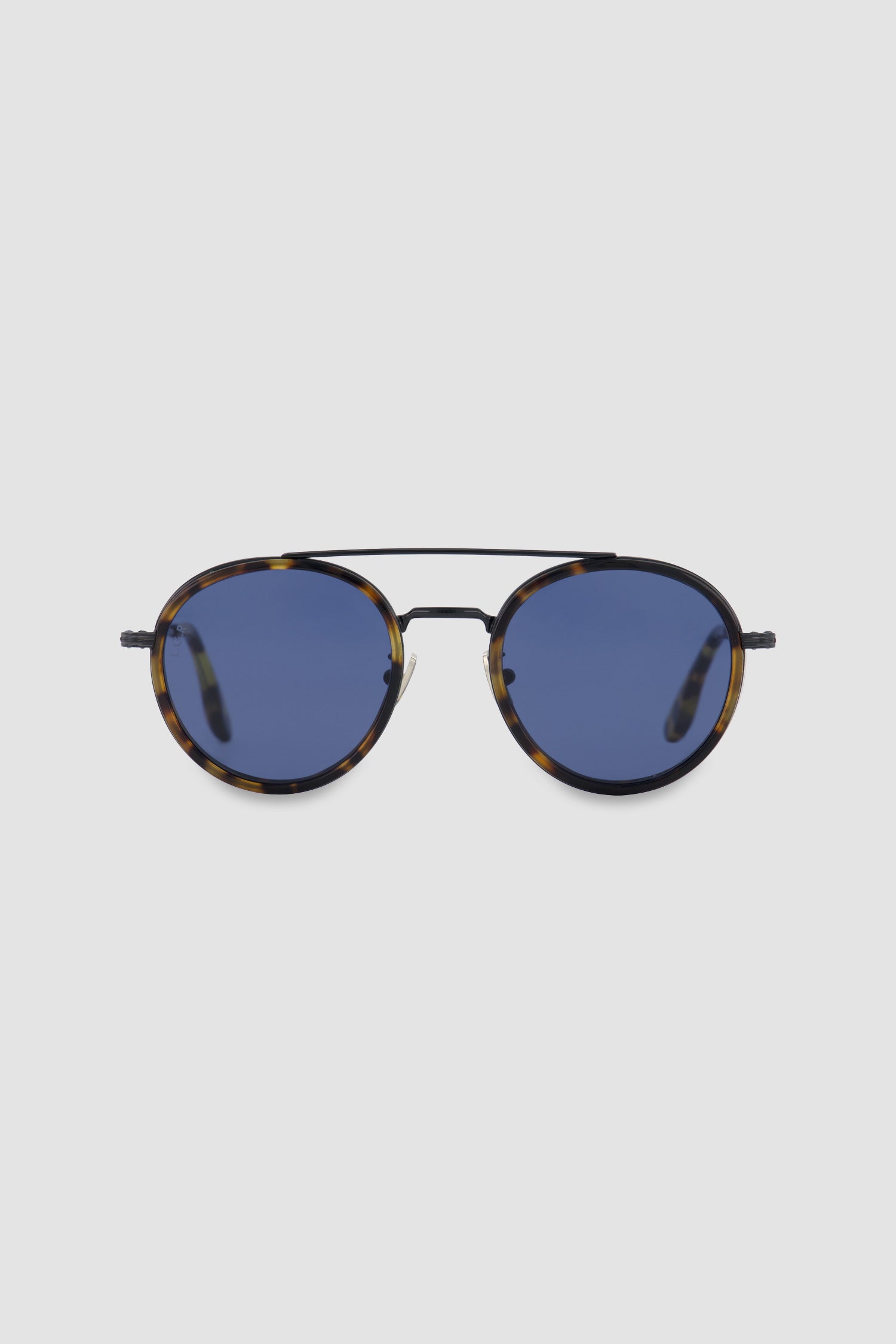 L.G.R Black/Havana Tartarugato/Blue 54' Tsavo Metal Explorer Sunglasses