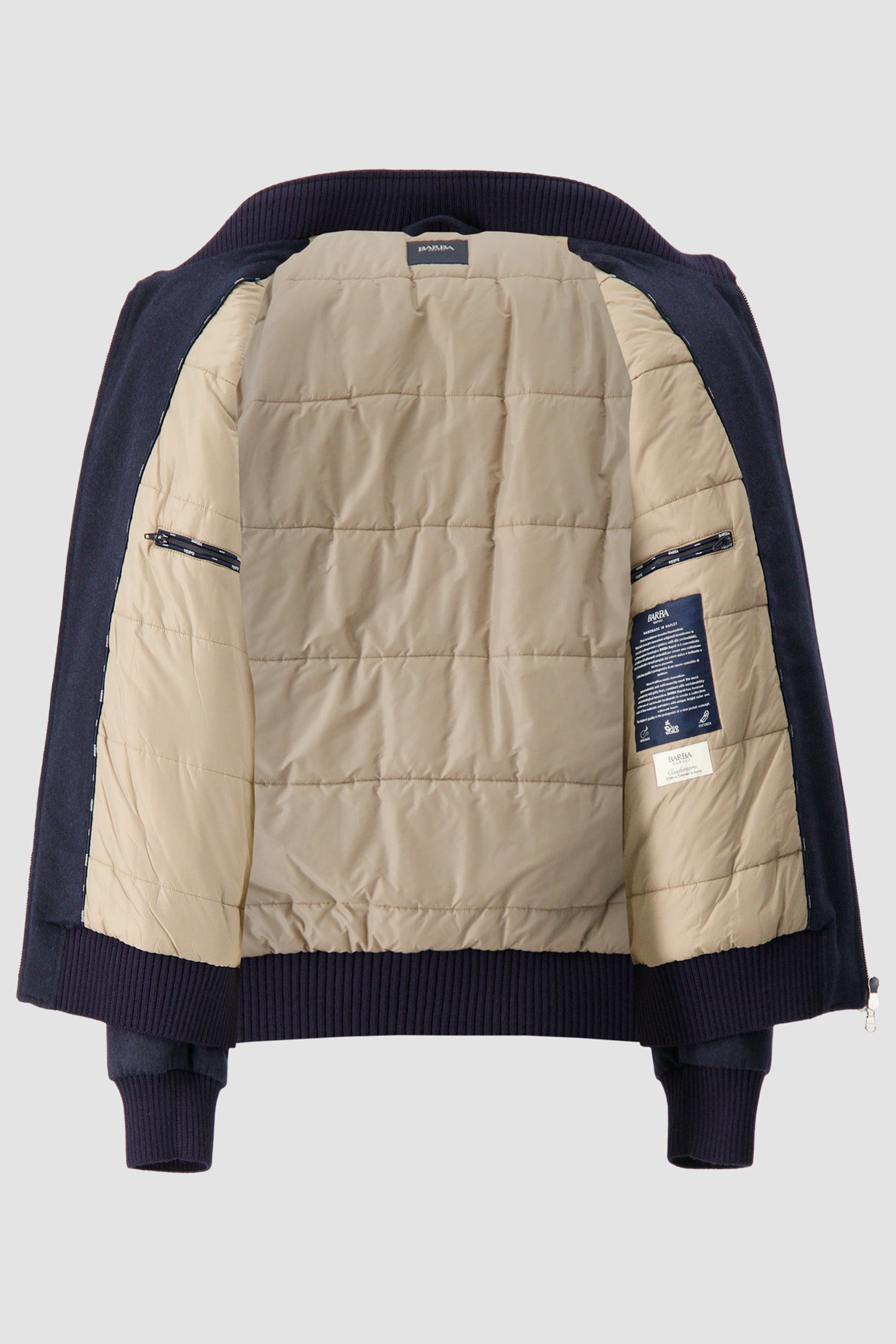 Barba Napoli Navy Cashmere Sport Jacket