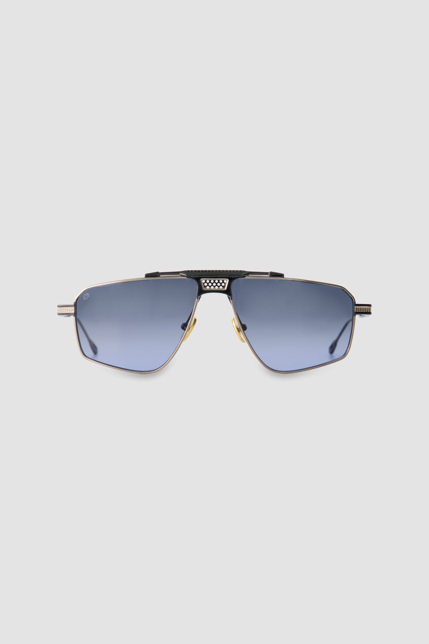 T Henri Gunmetal/Blue Drophead Sunglasses