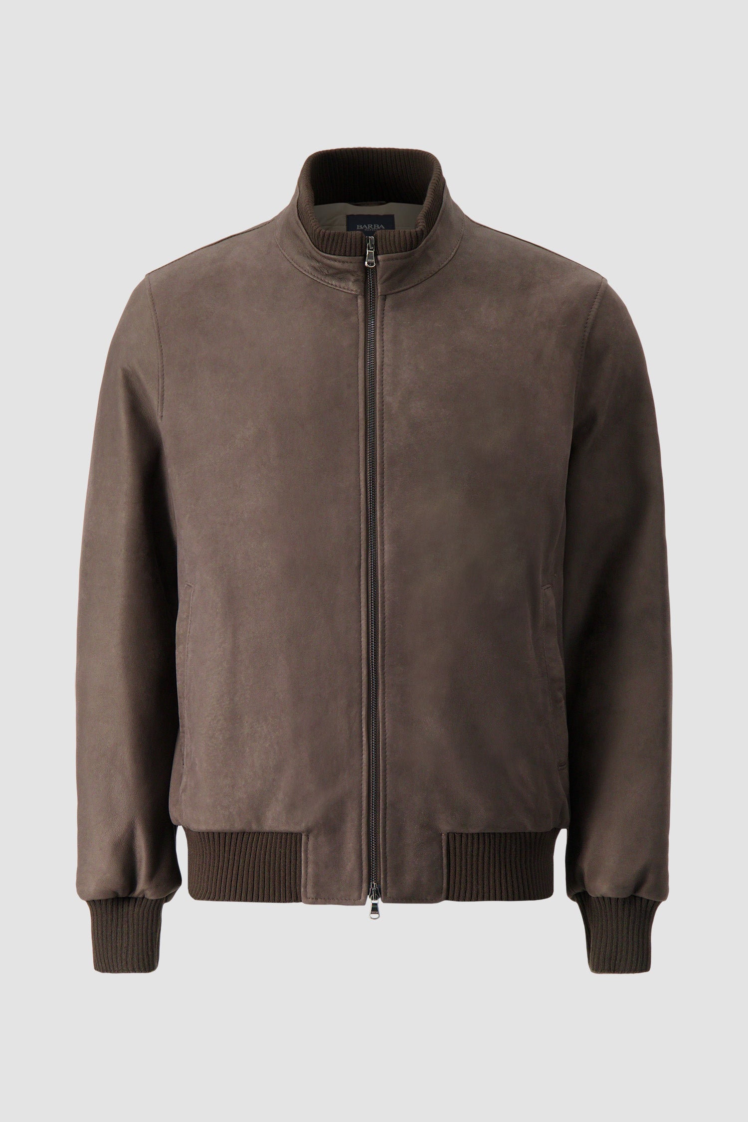 Barba Napoli Brown Suede Ranger Sport Jacket