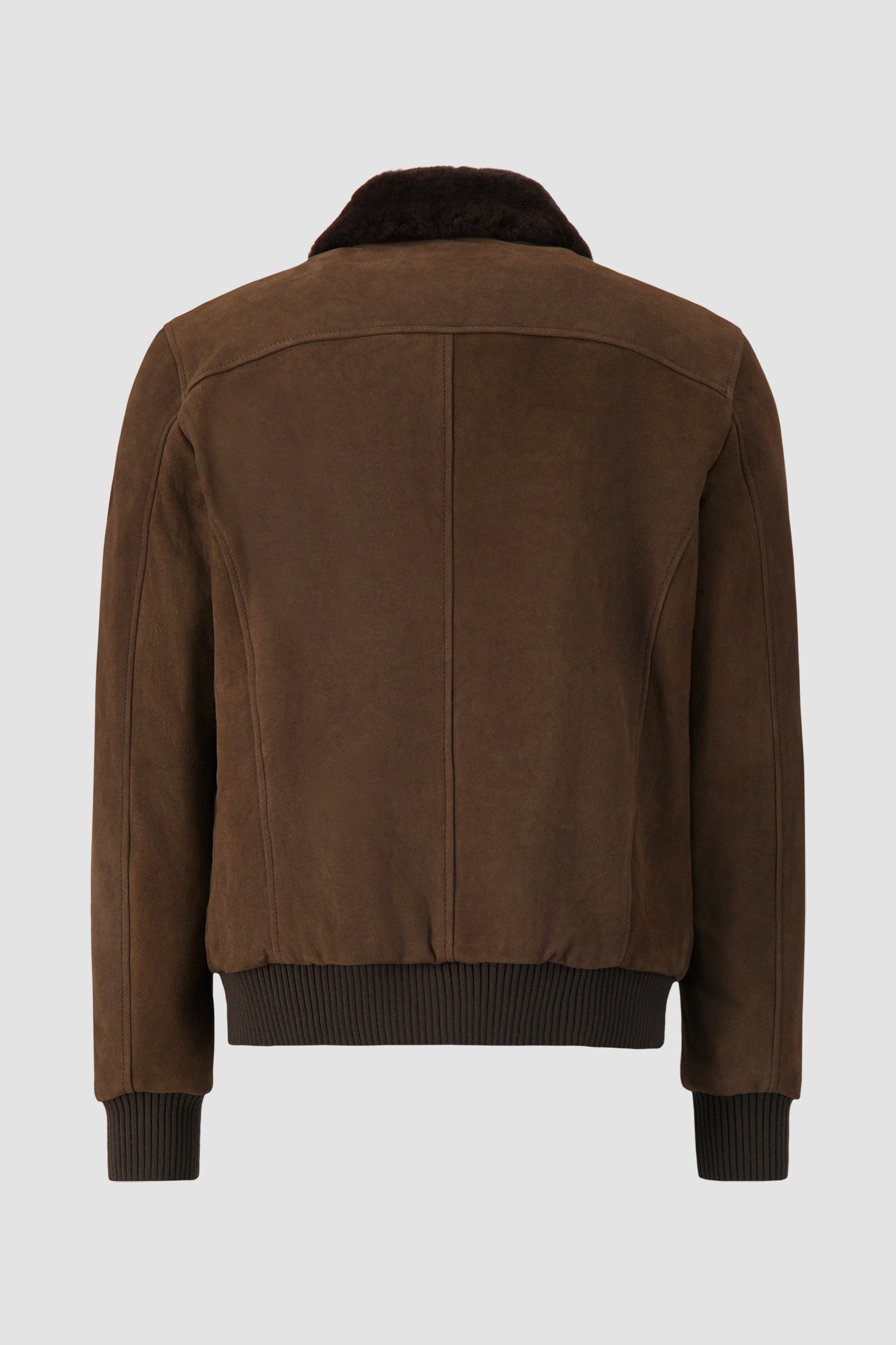 Barba Napoli Brown Suede Boston Sport Jacket