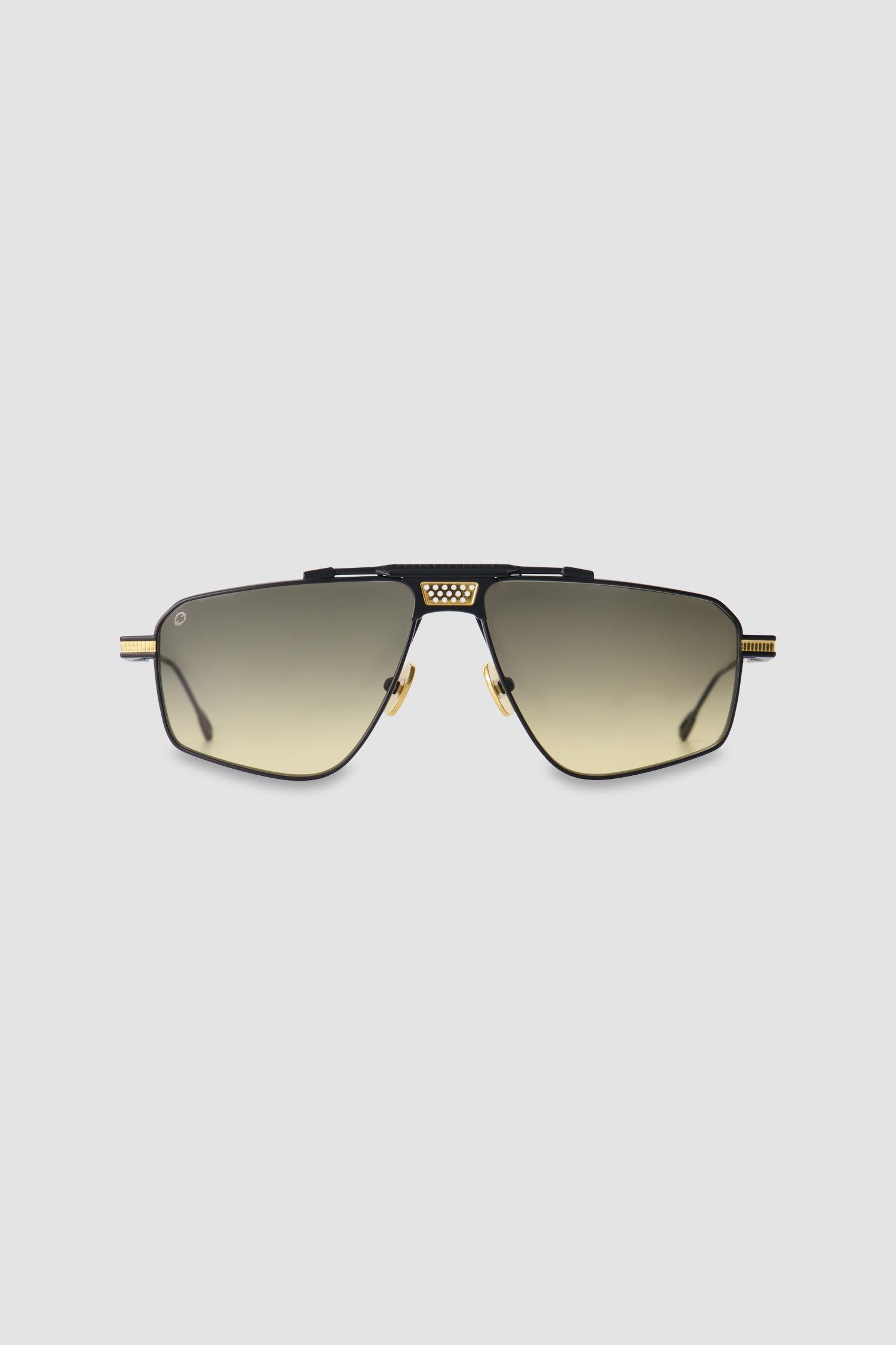 T Henri Black/Gold Drophead Sunglasses