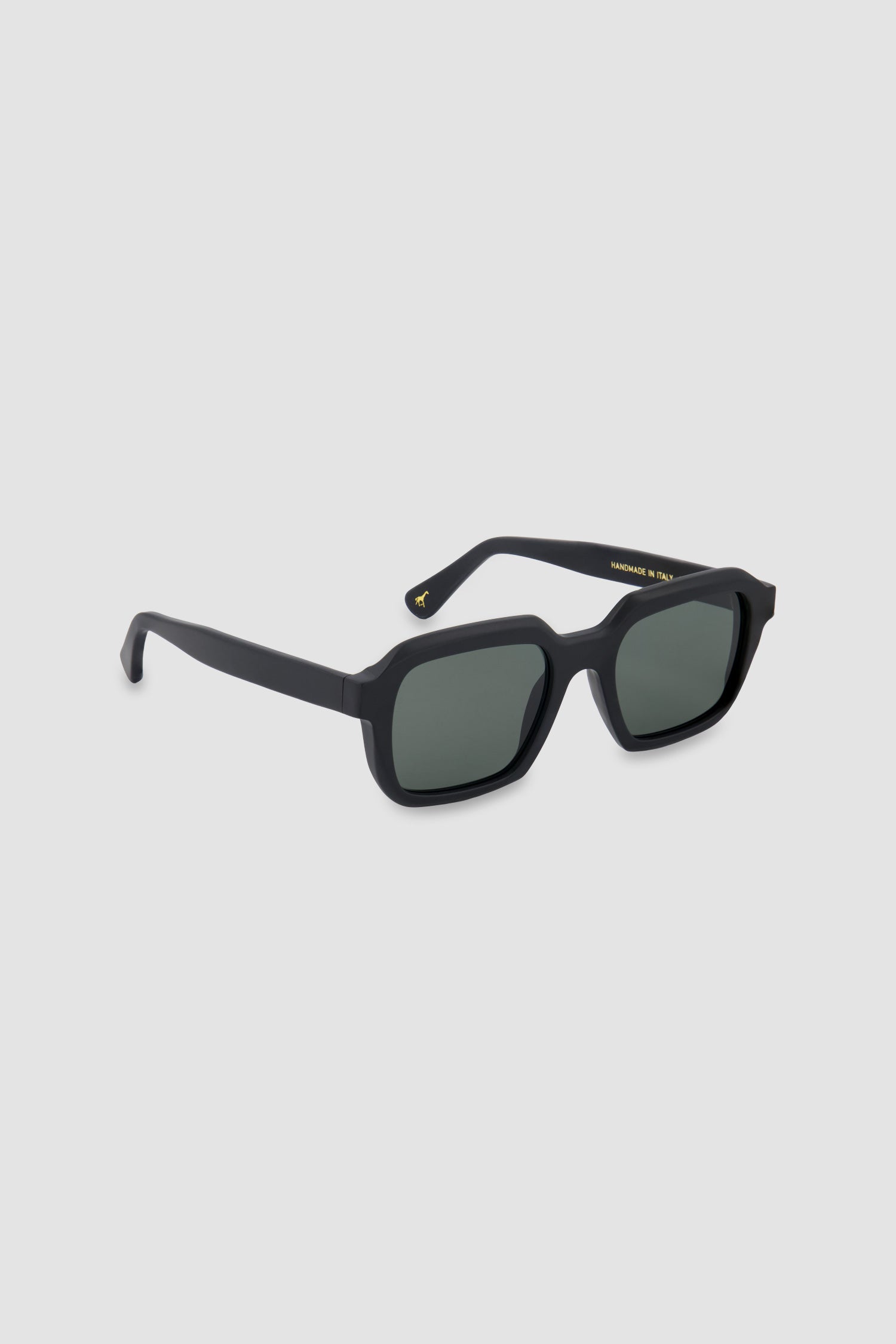 L.G.R Black Matt/Grey Polarized 53' Raffaello Sunglasses