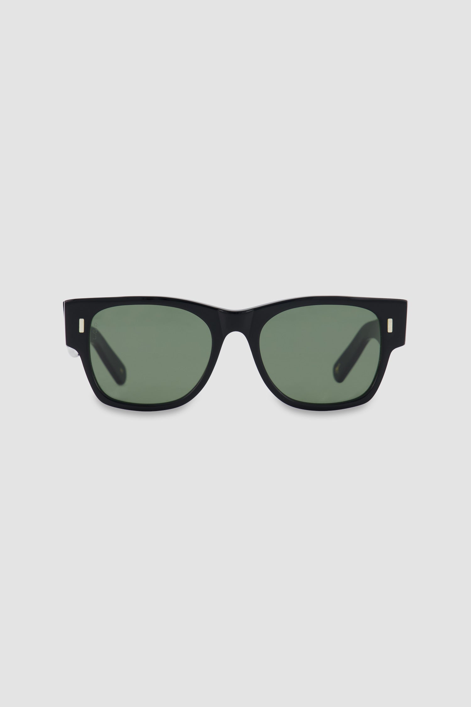 L.G.R Black/Green 55' Jambo Bold Sunglasses