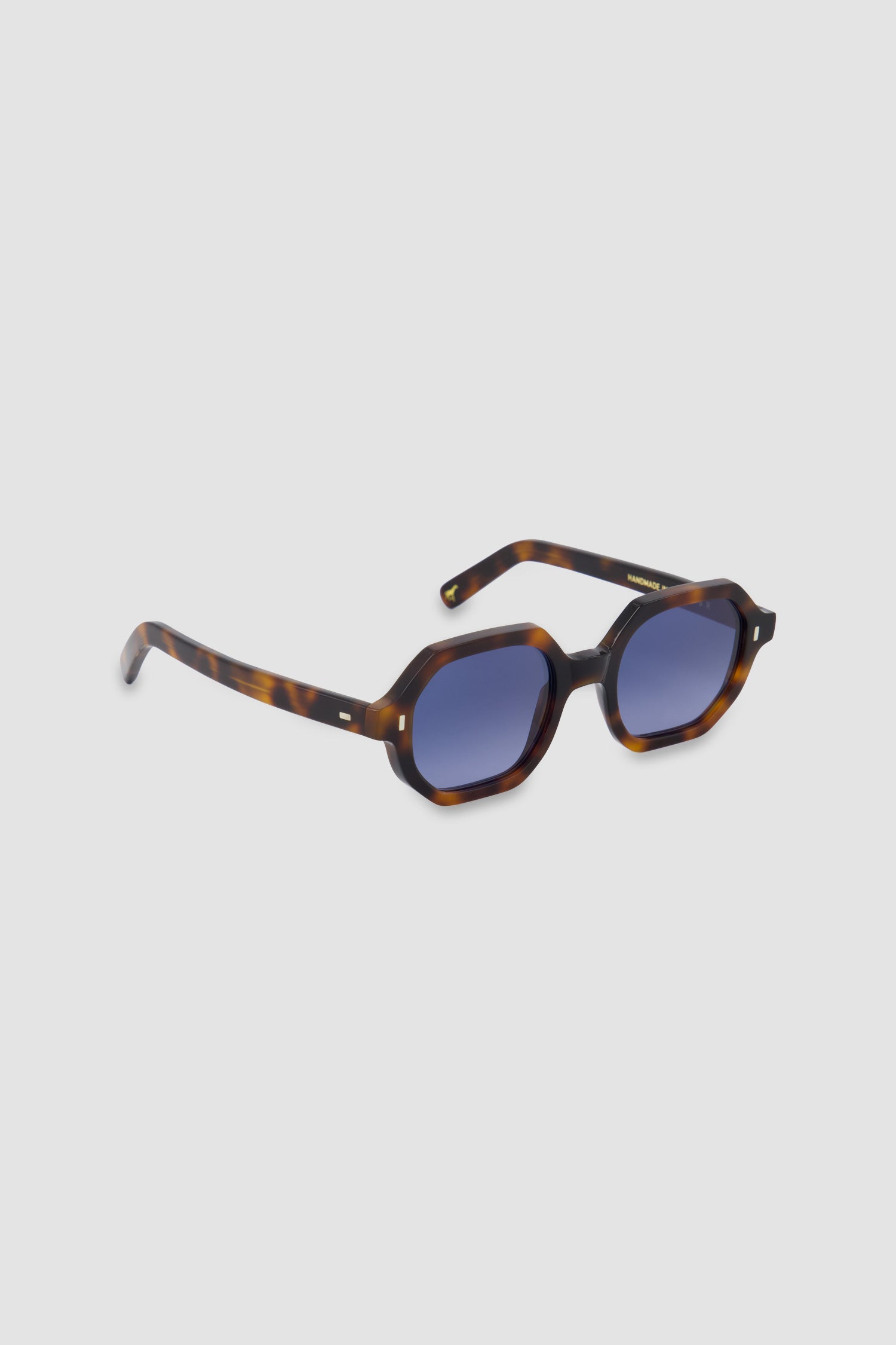 L.G.R Havana Maculato/Blue Gradient 48' Zanzibar Bold Sunglasses