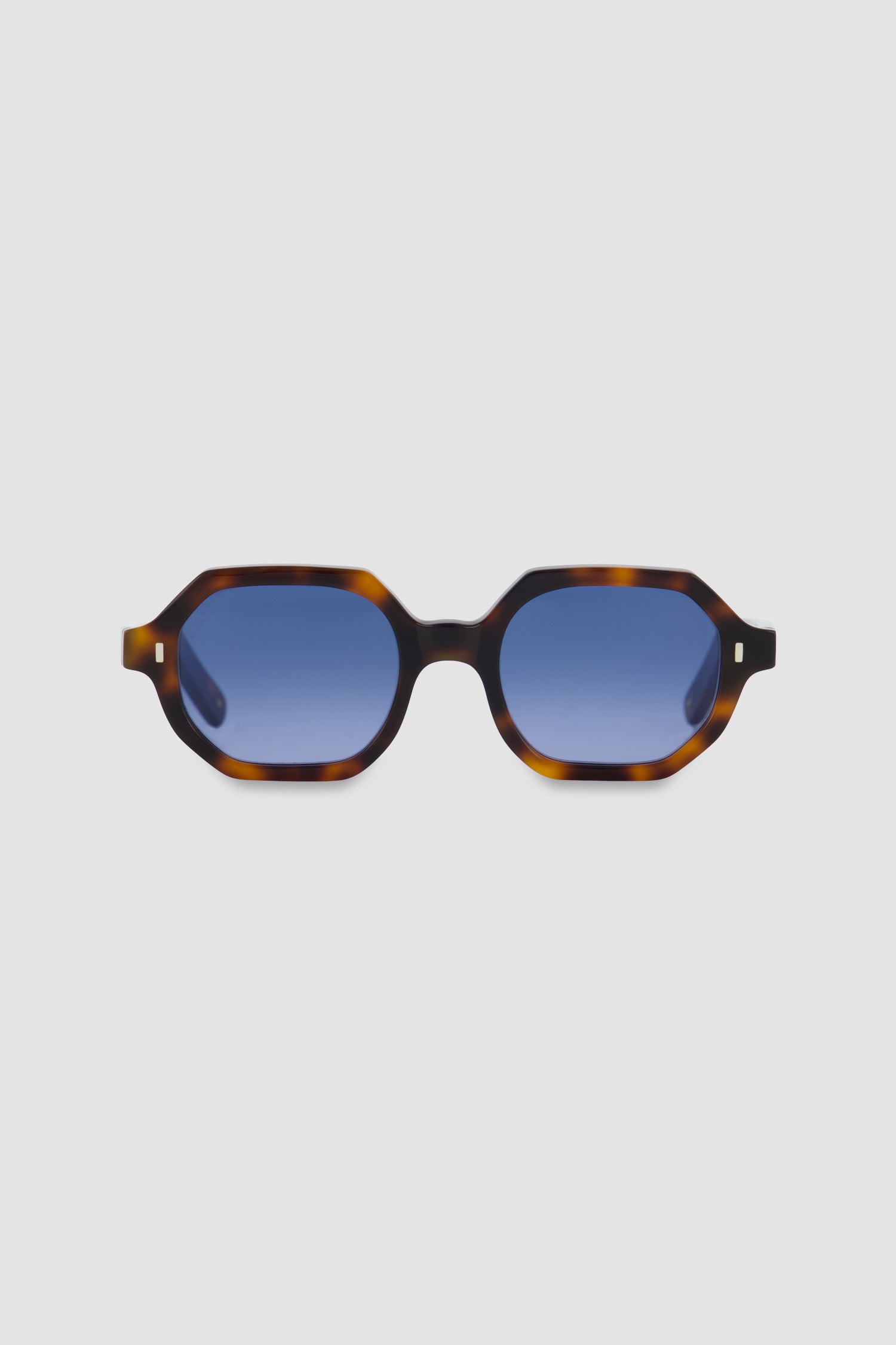 L.G.R Havana Maculato/Blue Gradient 48' Zanzibar Bold Sunglasses