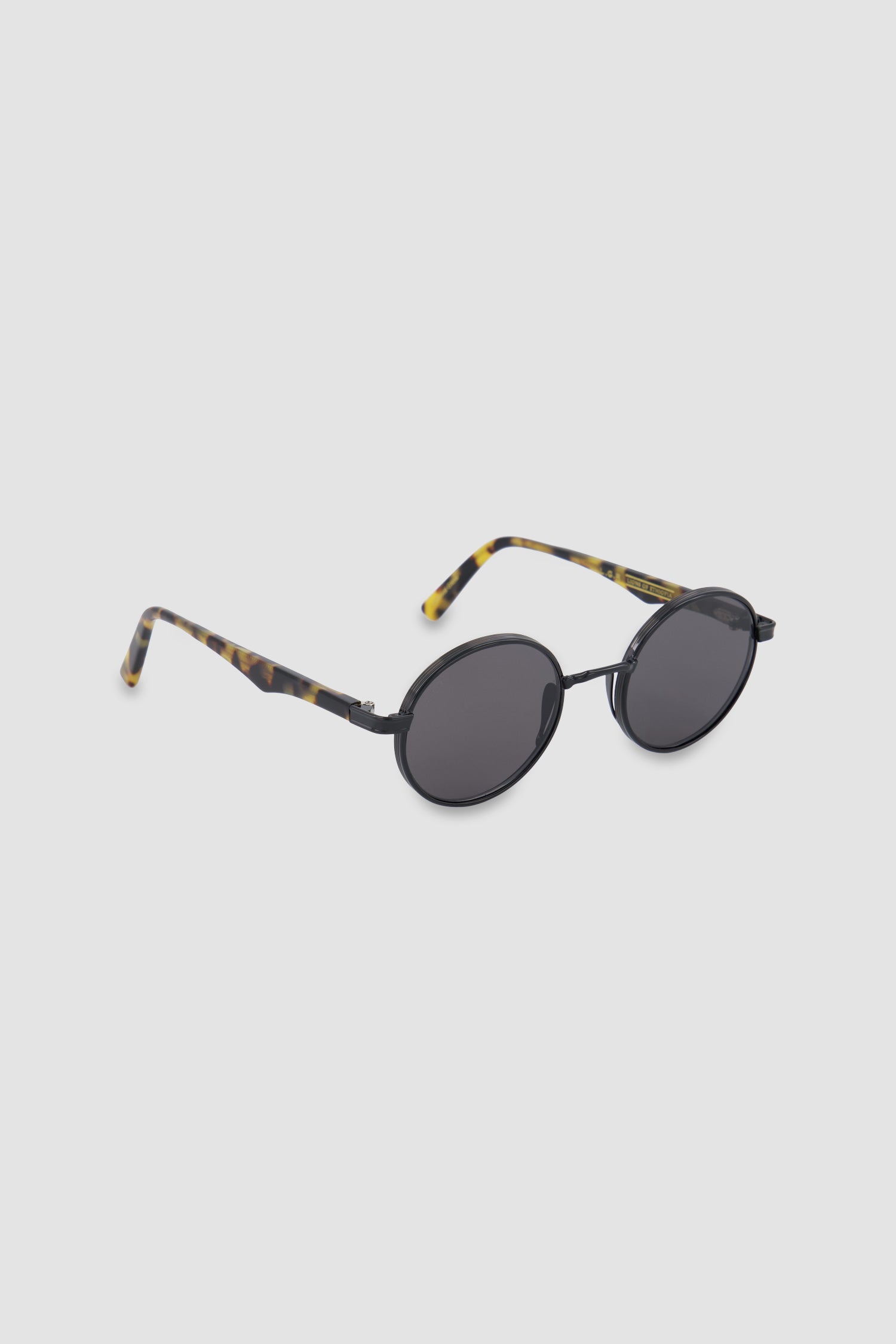 L.G.R Black/Havana Tartarugato/Flat Grey 48' Zelalem Sunglasses