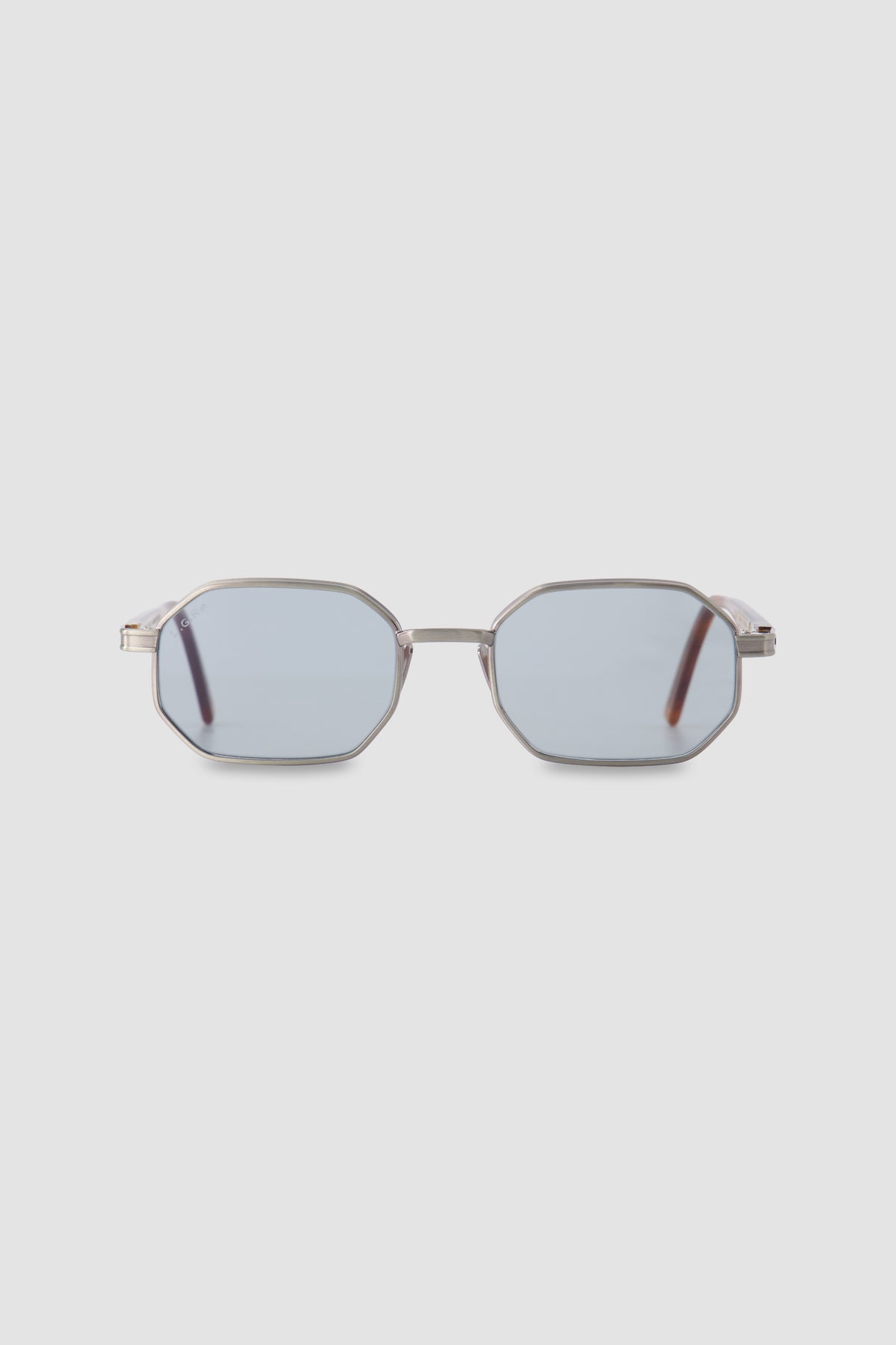 L.G.R Silver/Blue Antiqued Havana Sunglasses