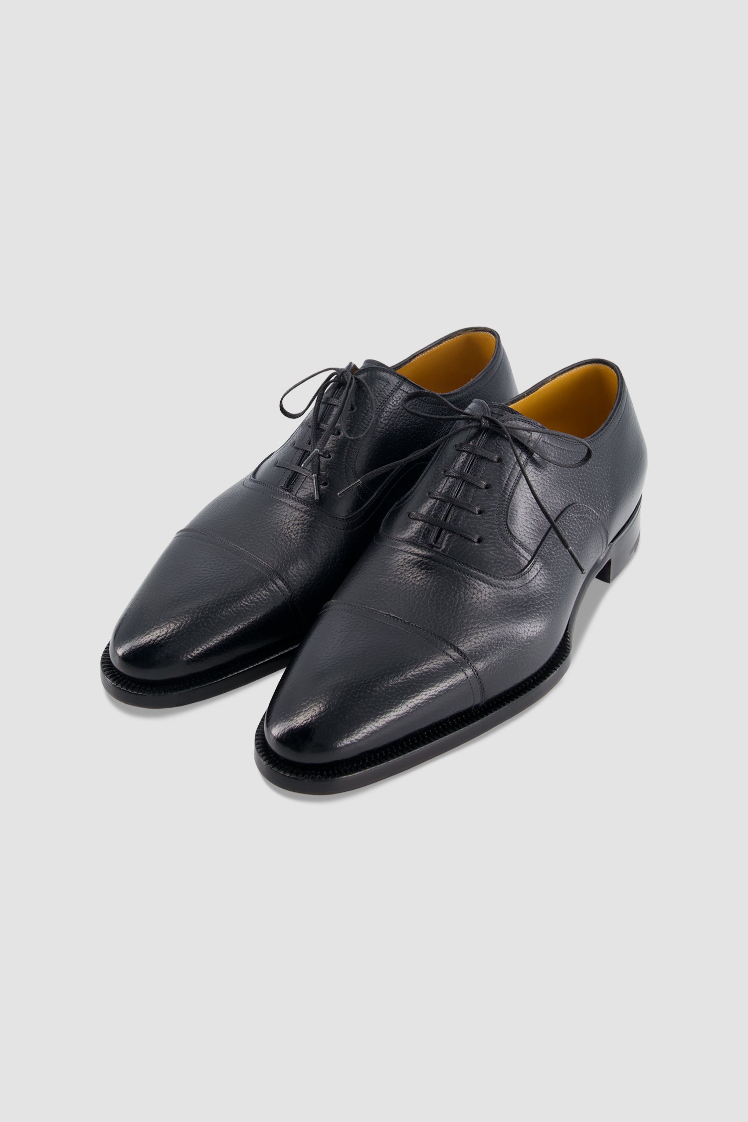 Stefano Bemer Black Loafers