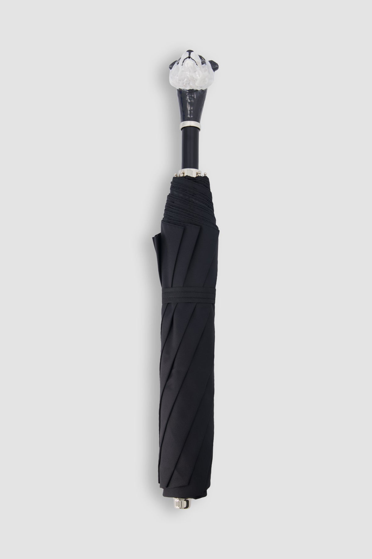 Pasotti Black Panda Umbrella Compact