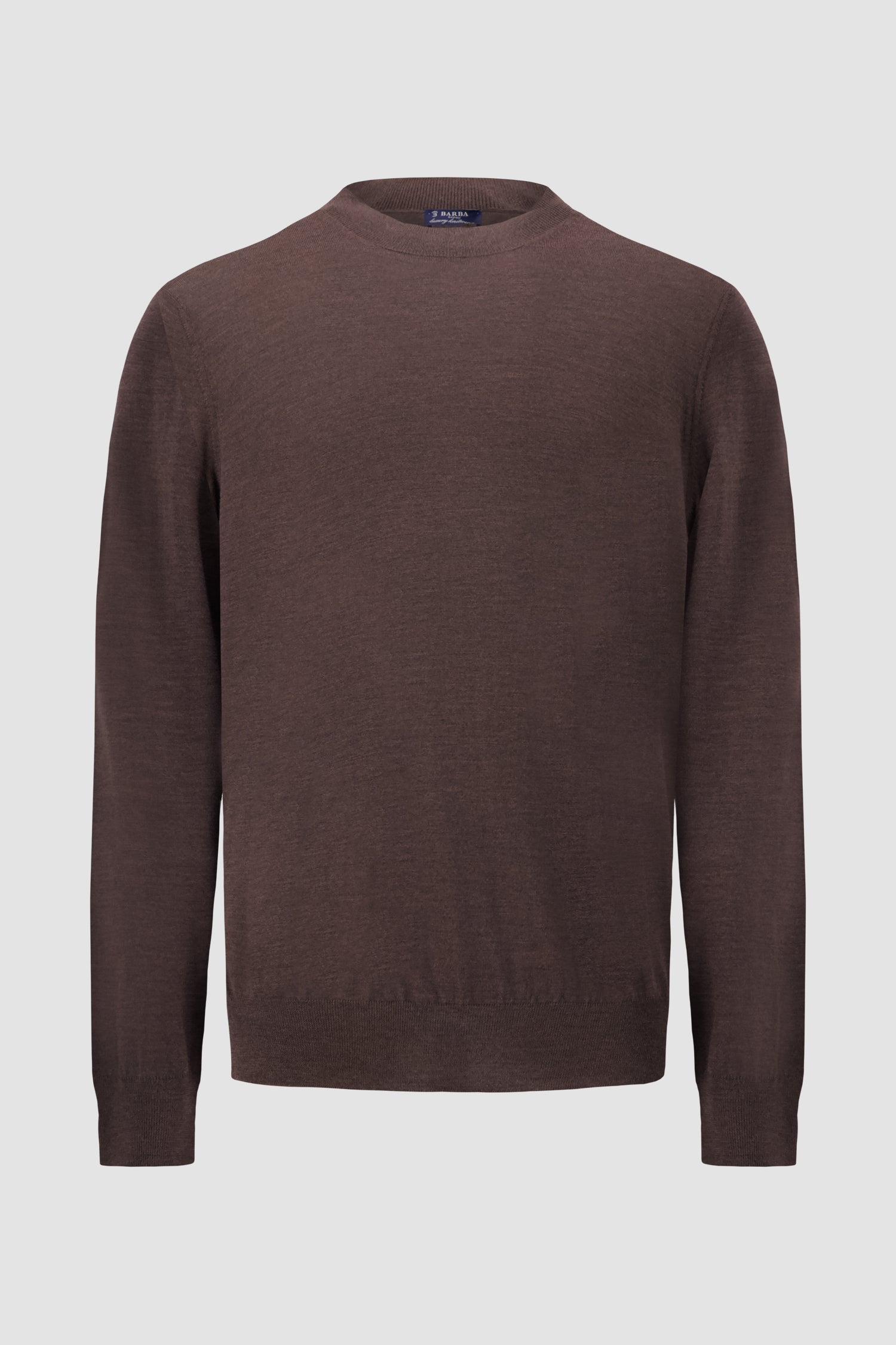 Barba Napoli Brown Knit Sweater