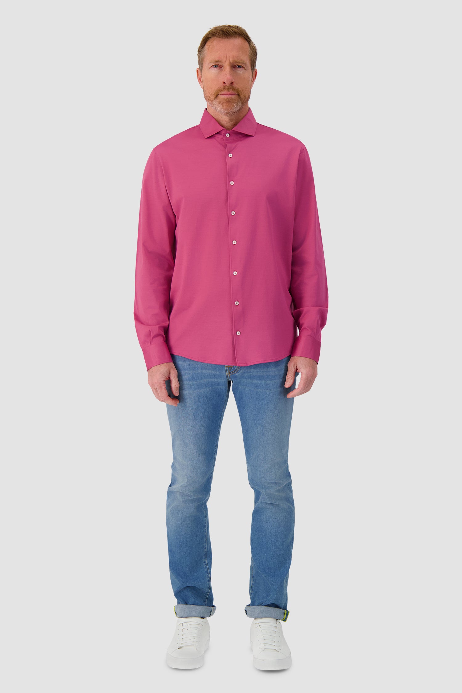 Barba Napoli Pink Shirt