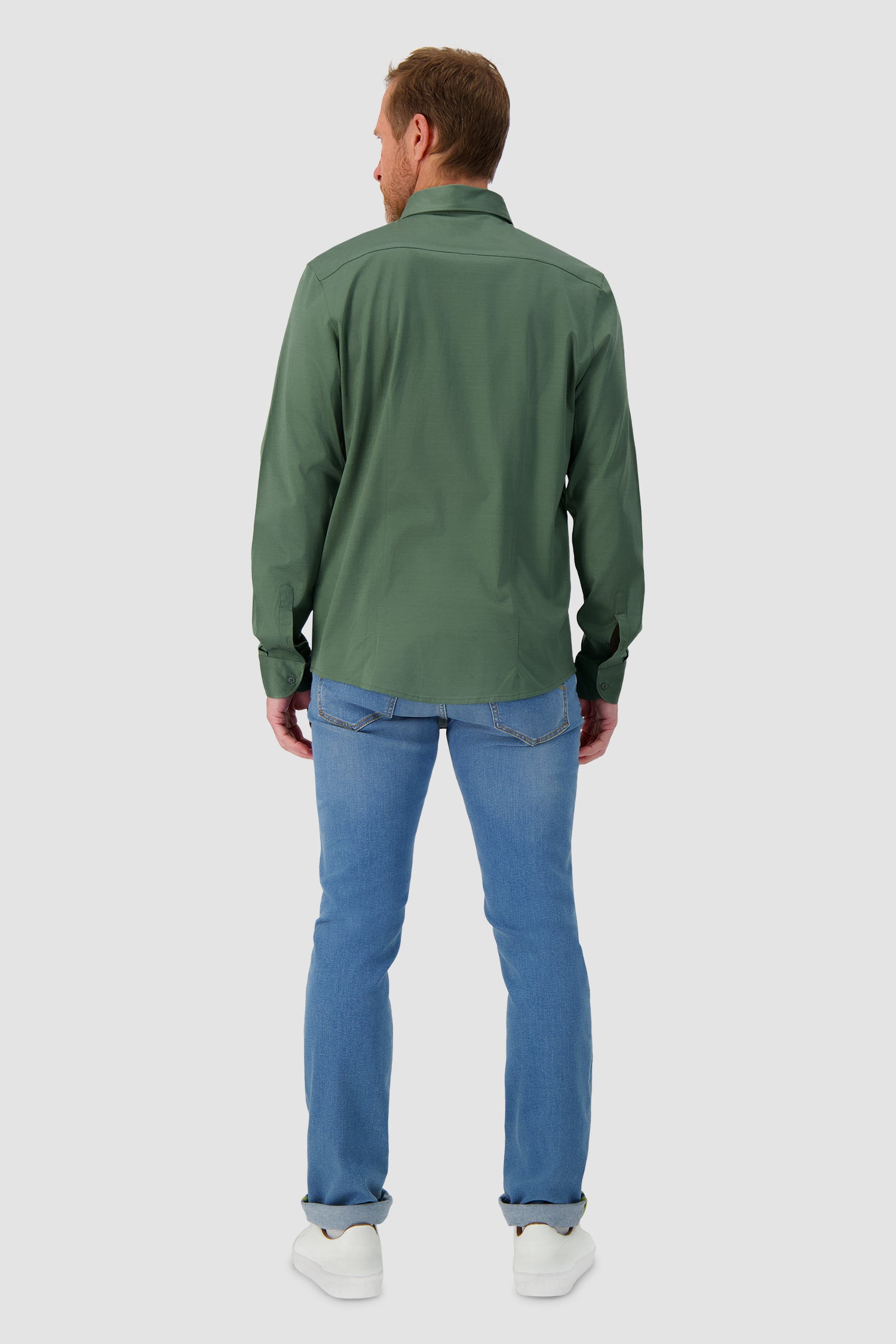Barba Napoli Green Shirt