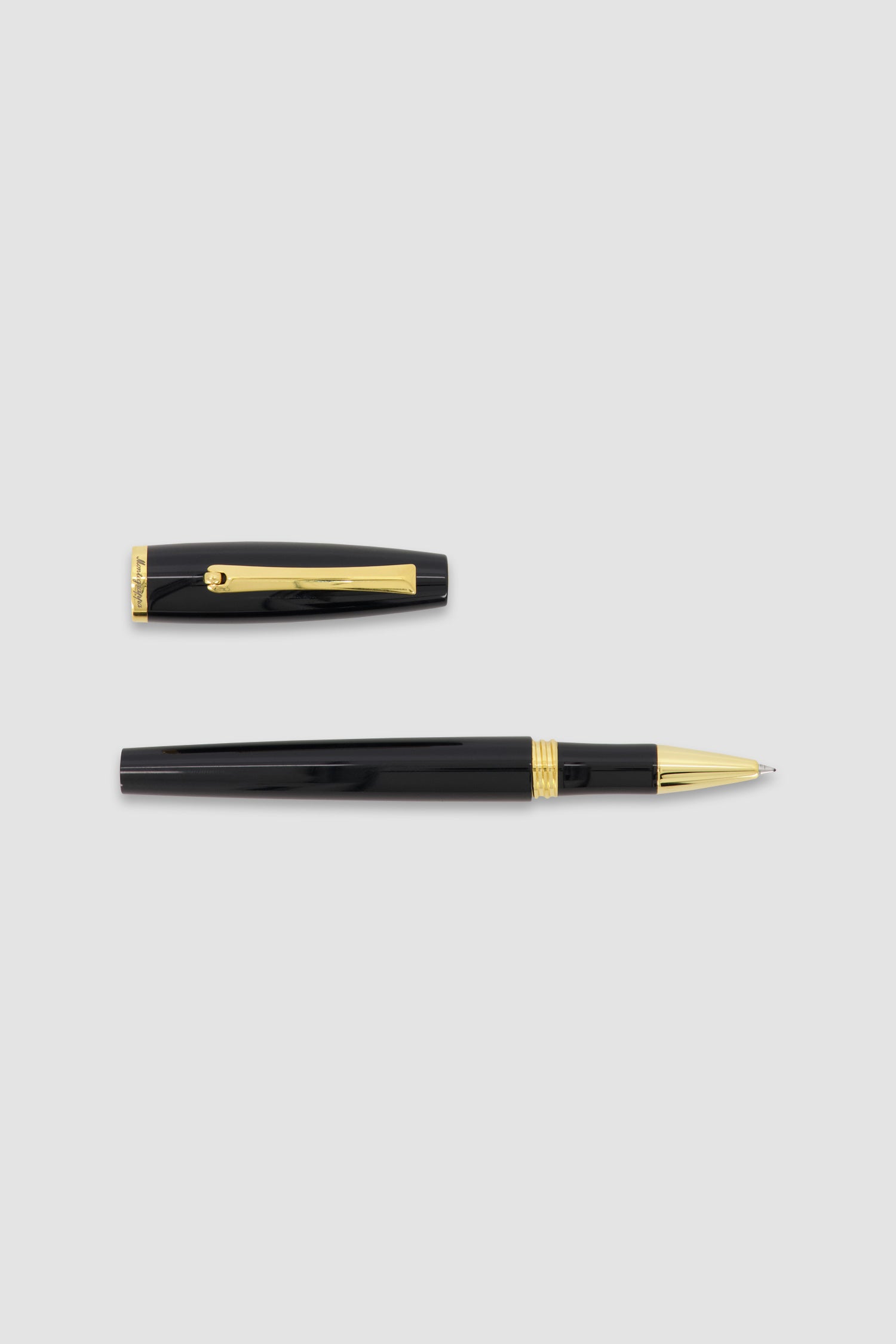 Montegrappa Manager Rollerball Pen, Yellow gold pl.