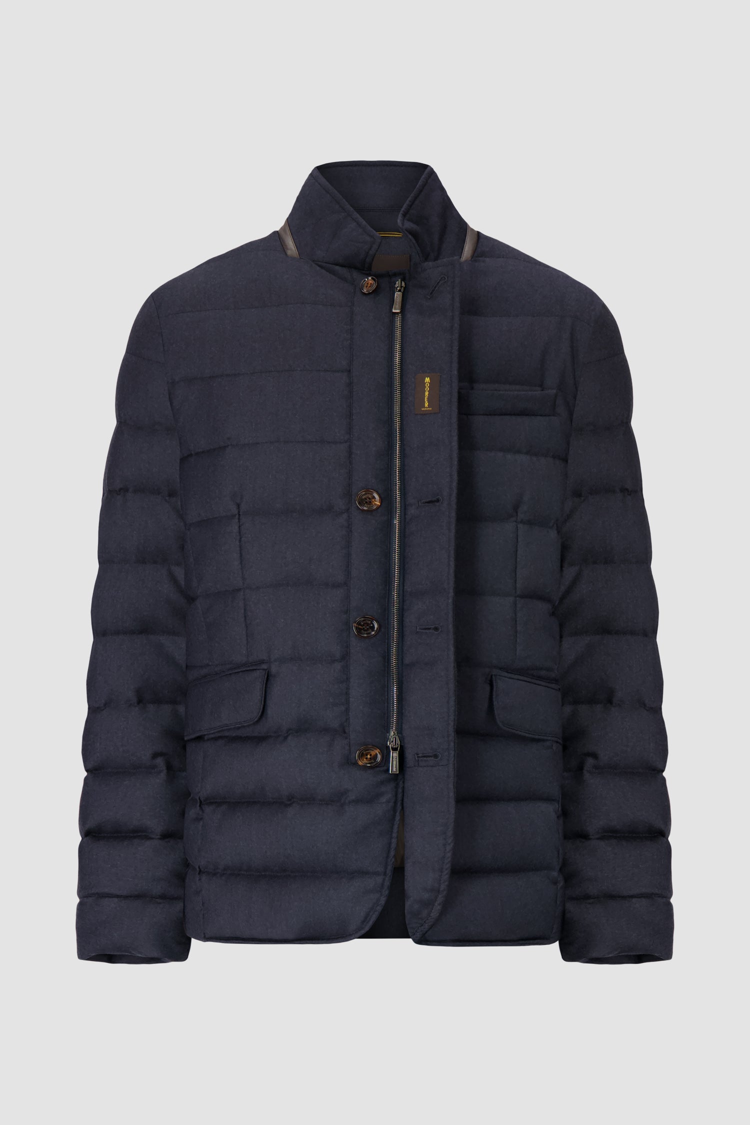 Moorer Blue Grey ZAYN-L Jacket