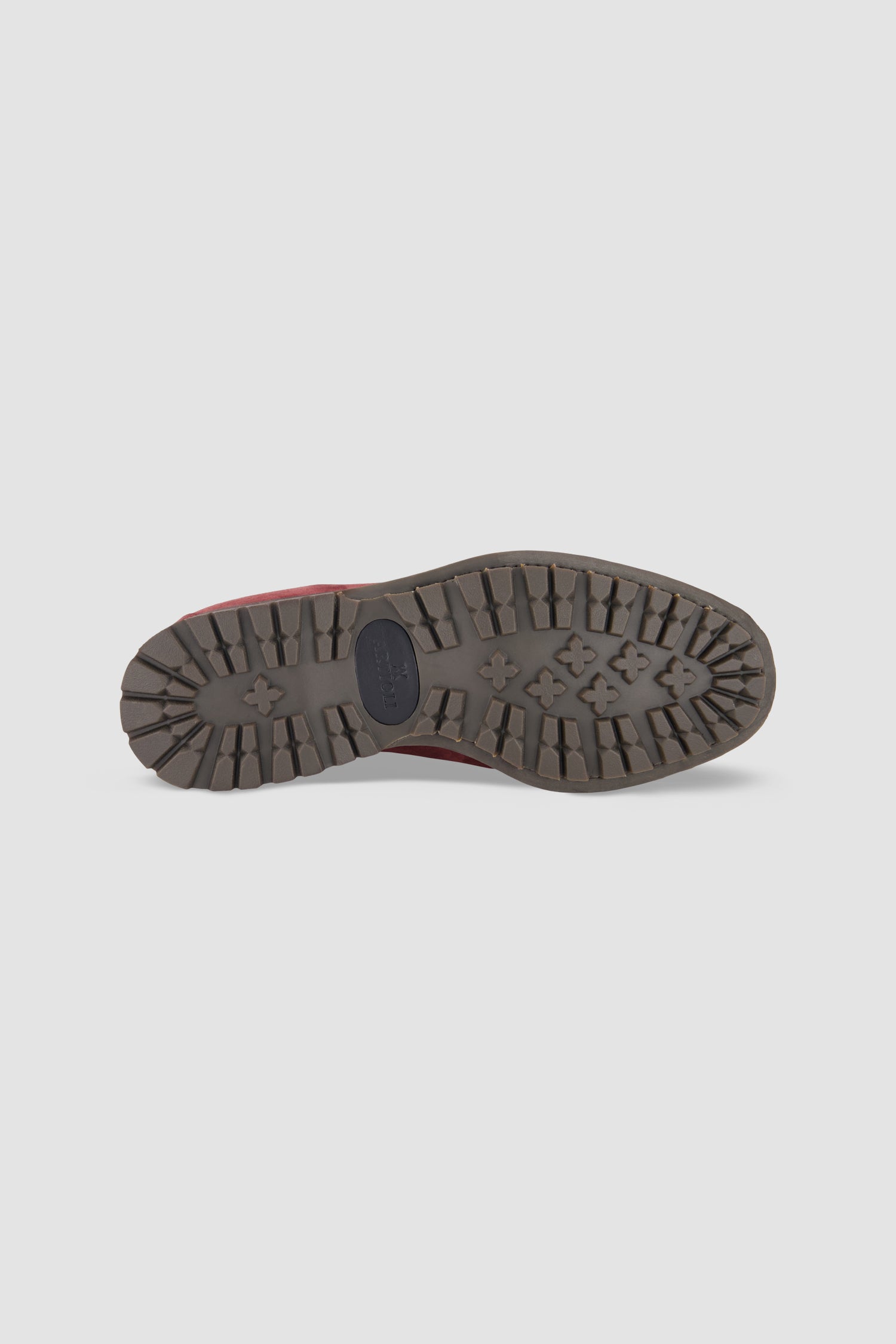 Artioli Burgundy Suede Loafers