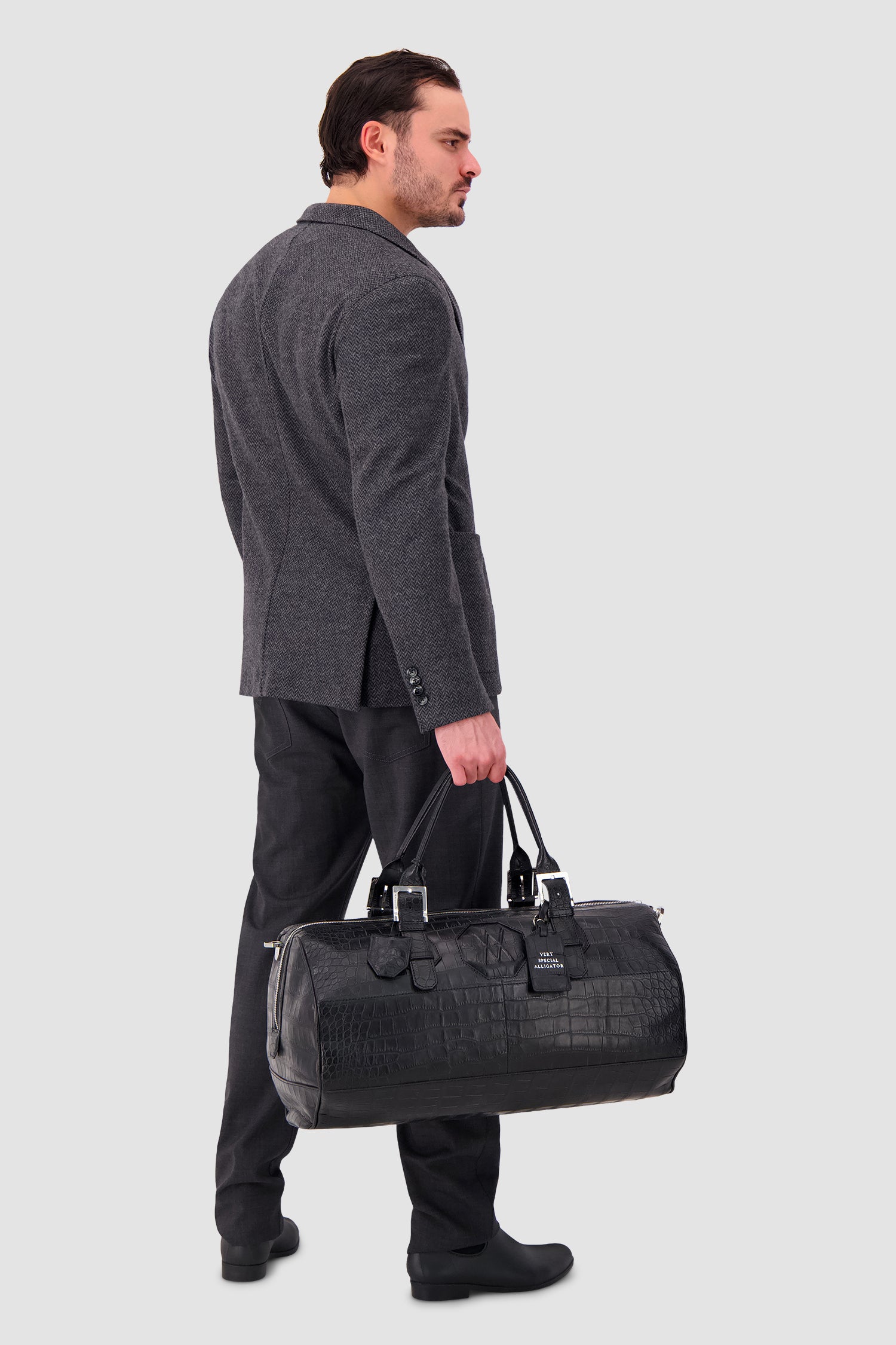 Artioli Alligator Duffel Bag