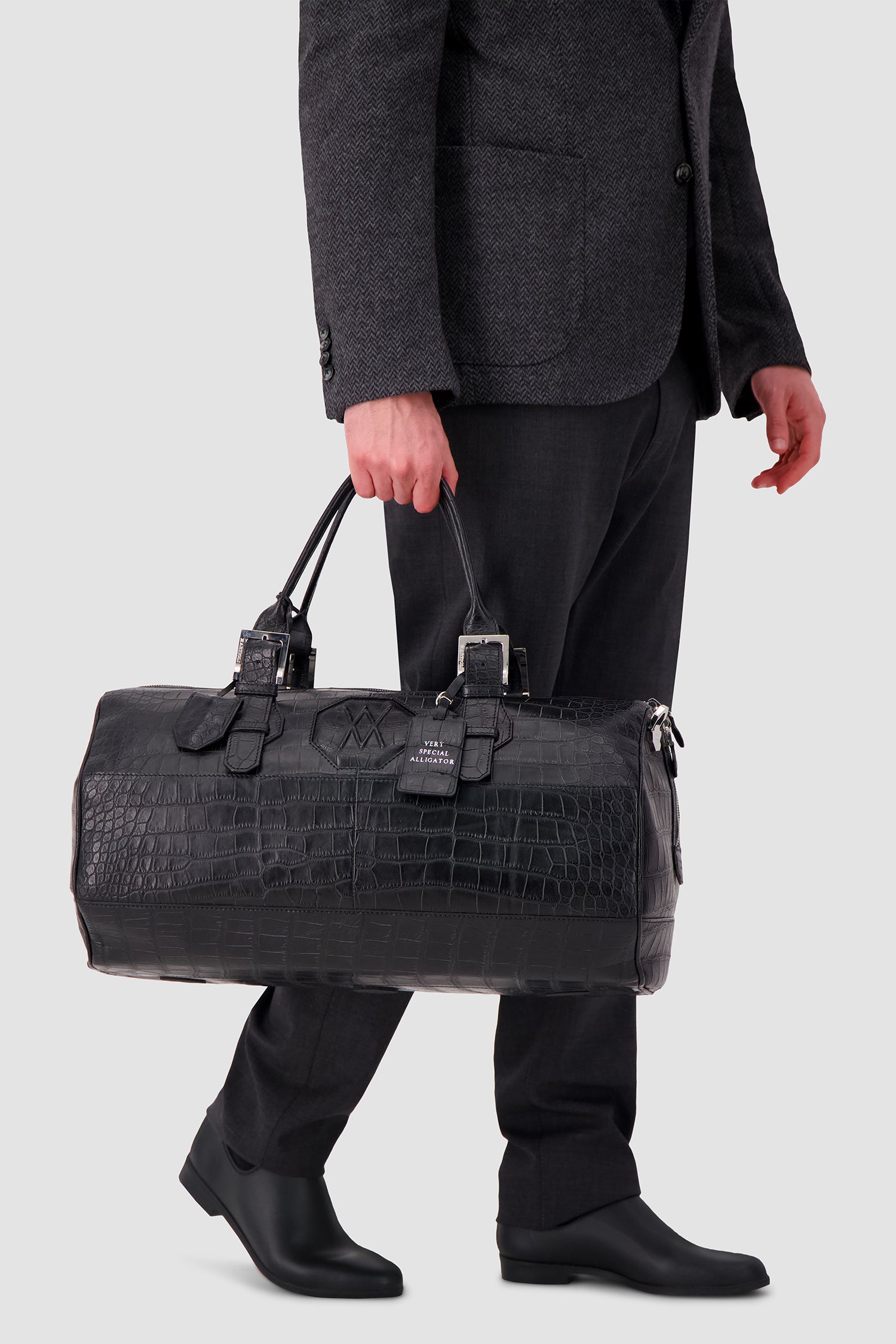 Artioli Alligator Duffel Bag