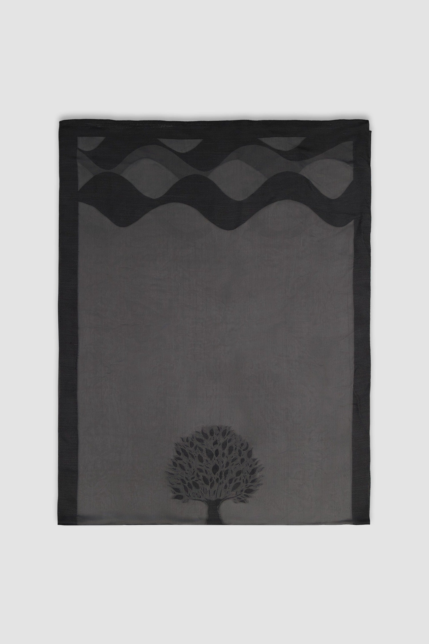 Como Silks Black/Grey  Waves Nero E Nero
