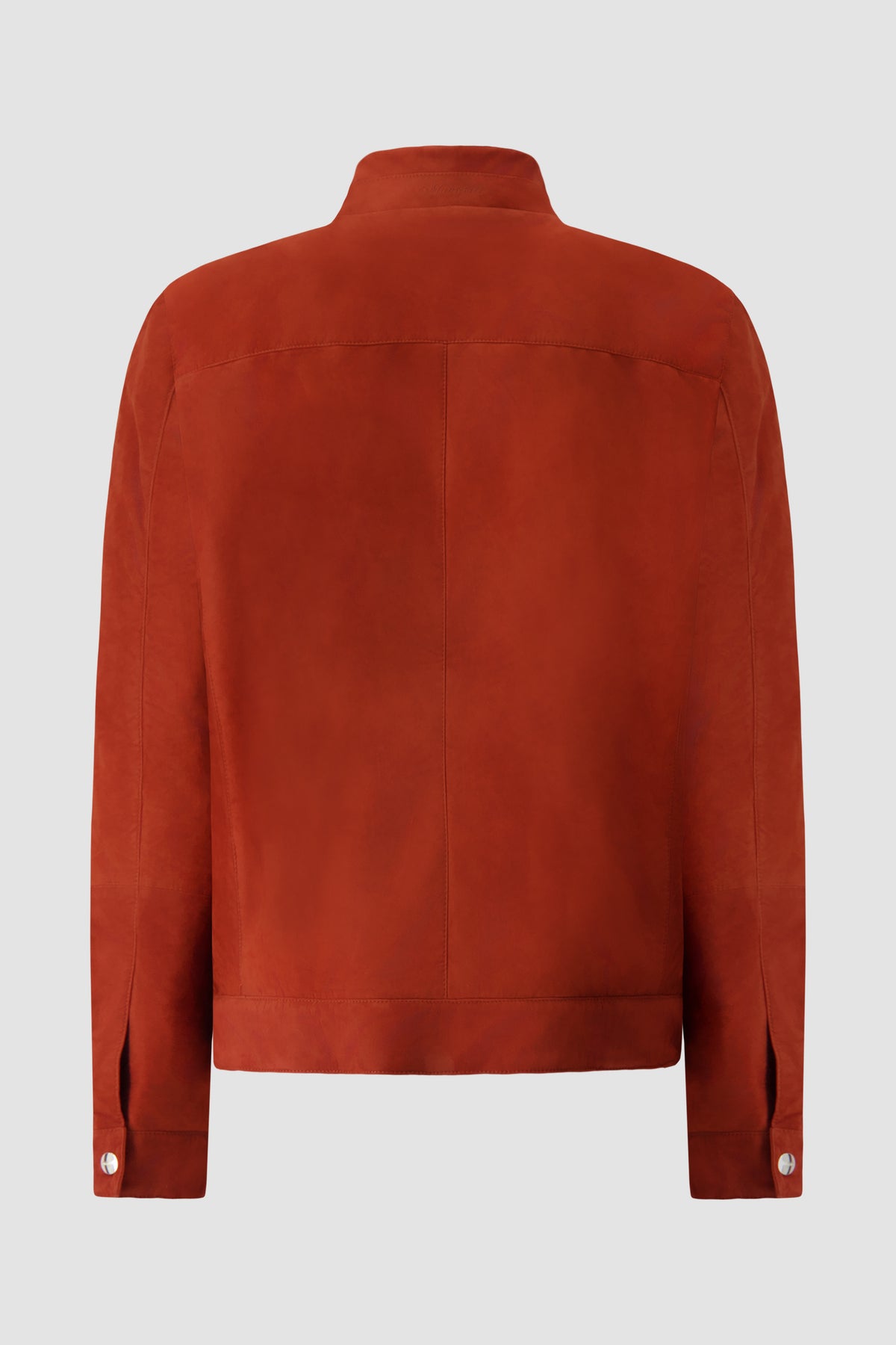 Mandelli Orange Goat Leather Jacket